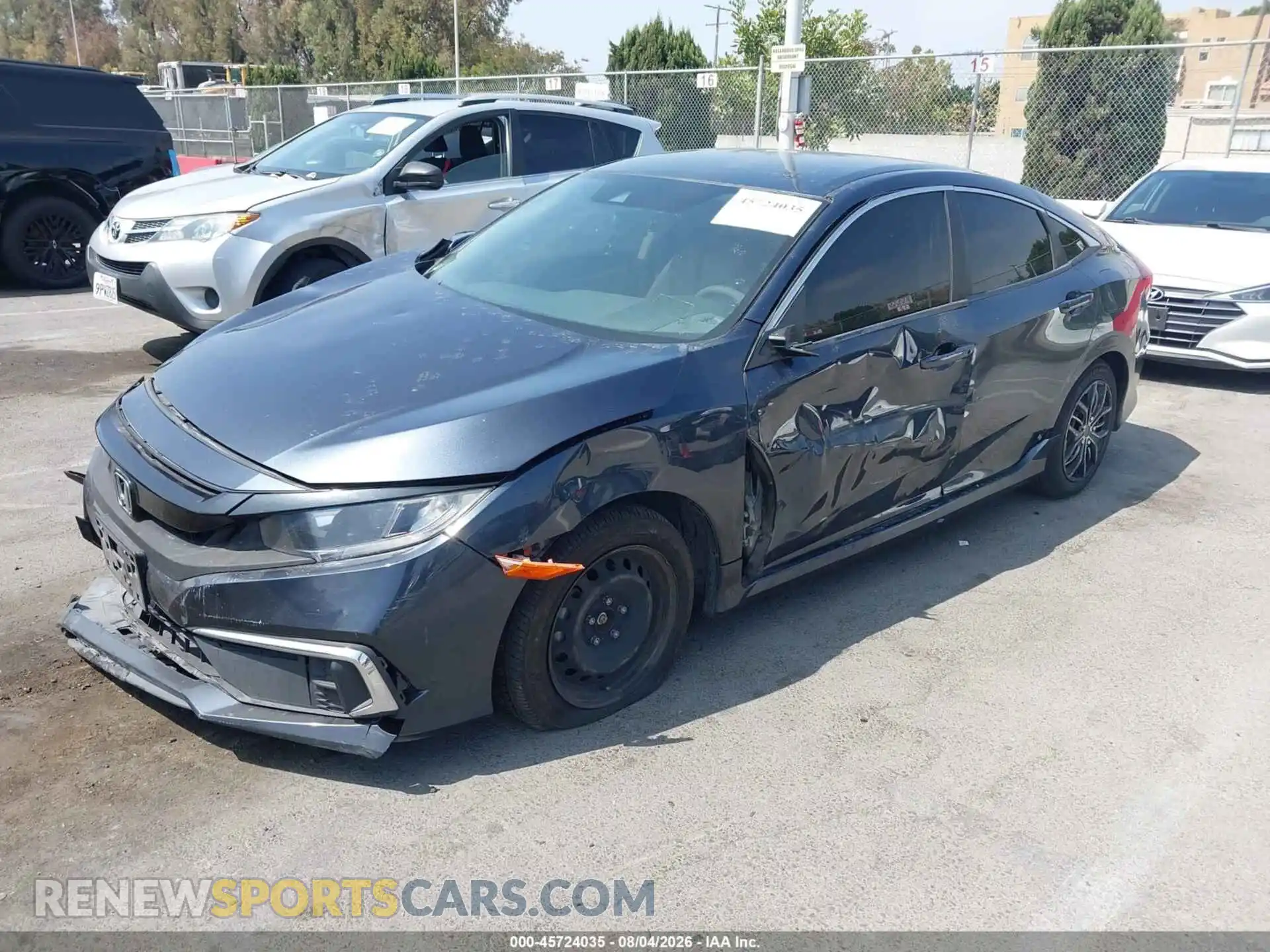 2 Photograph of a damaged car 2HGFC2F60MH525149 HONDA CIVIC 2021