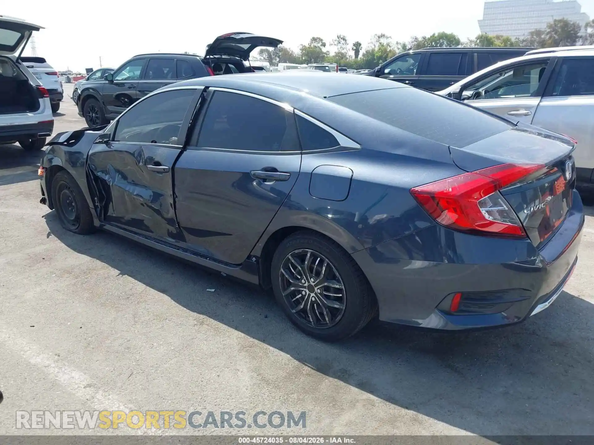 3 Photograph of a damaged car 2HGFC2F60MH525149 HONDA CIVIC 2021