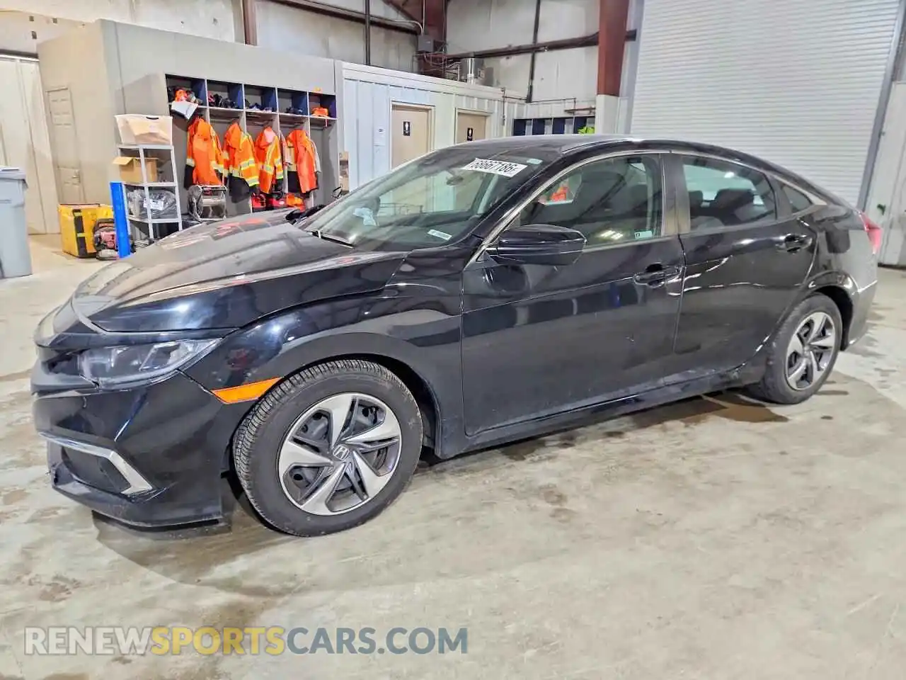 1 Photograph of a damaged car 2HGFC2F60MH525698 HONDA CIVIC 2021