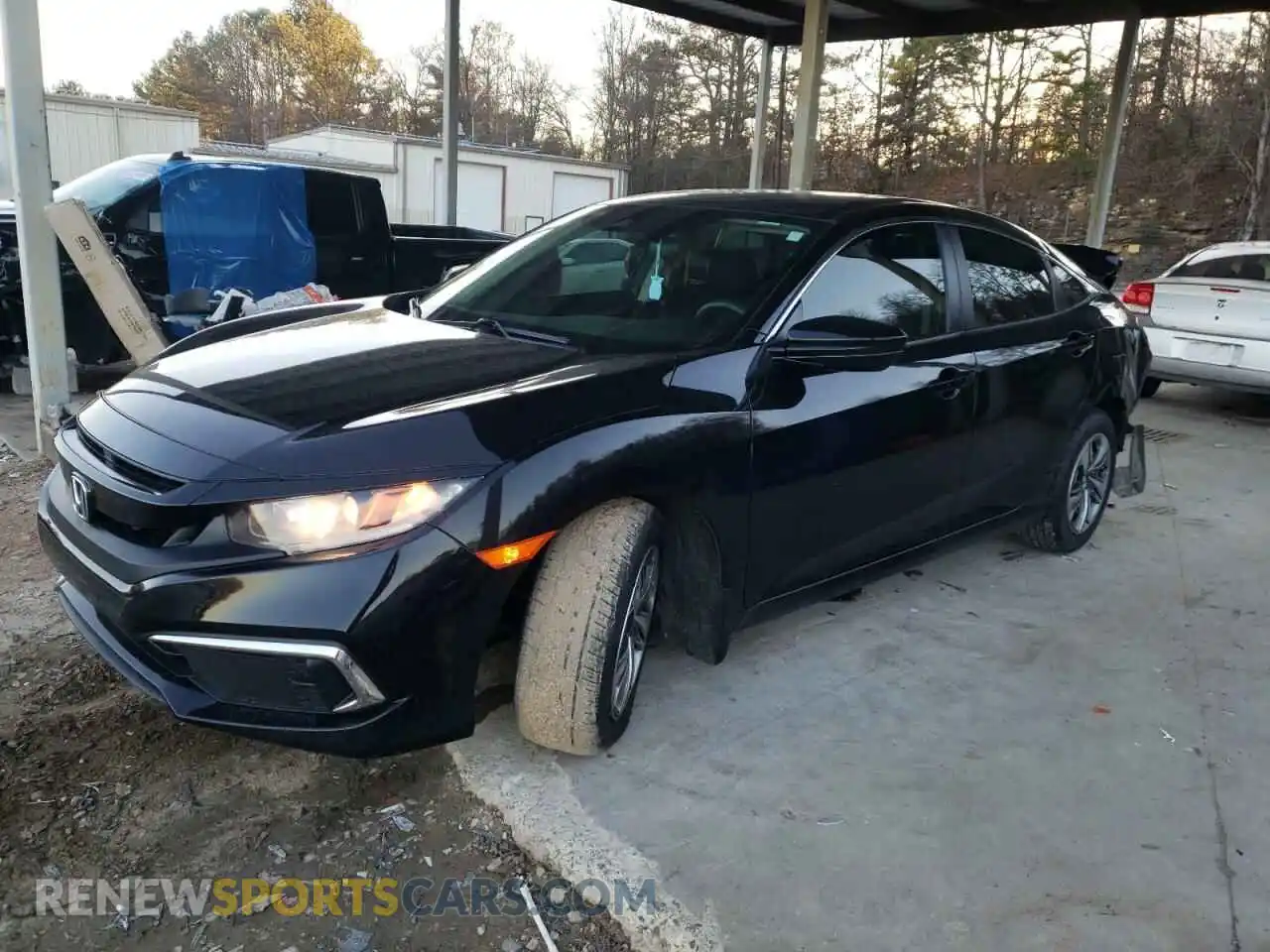 1 Photograph of a damaged car 2HGFC2F60MH526401 HONDA CIVIC 2021