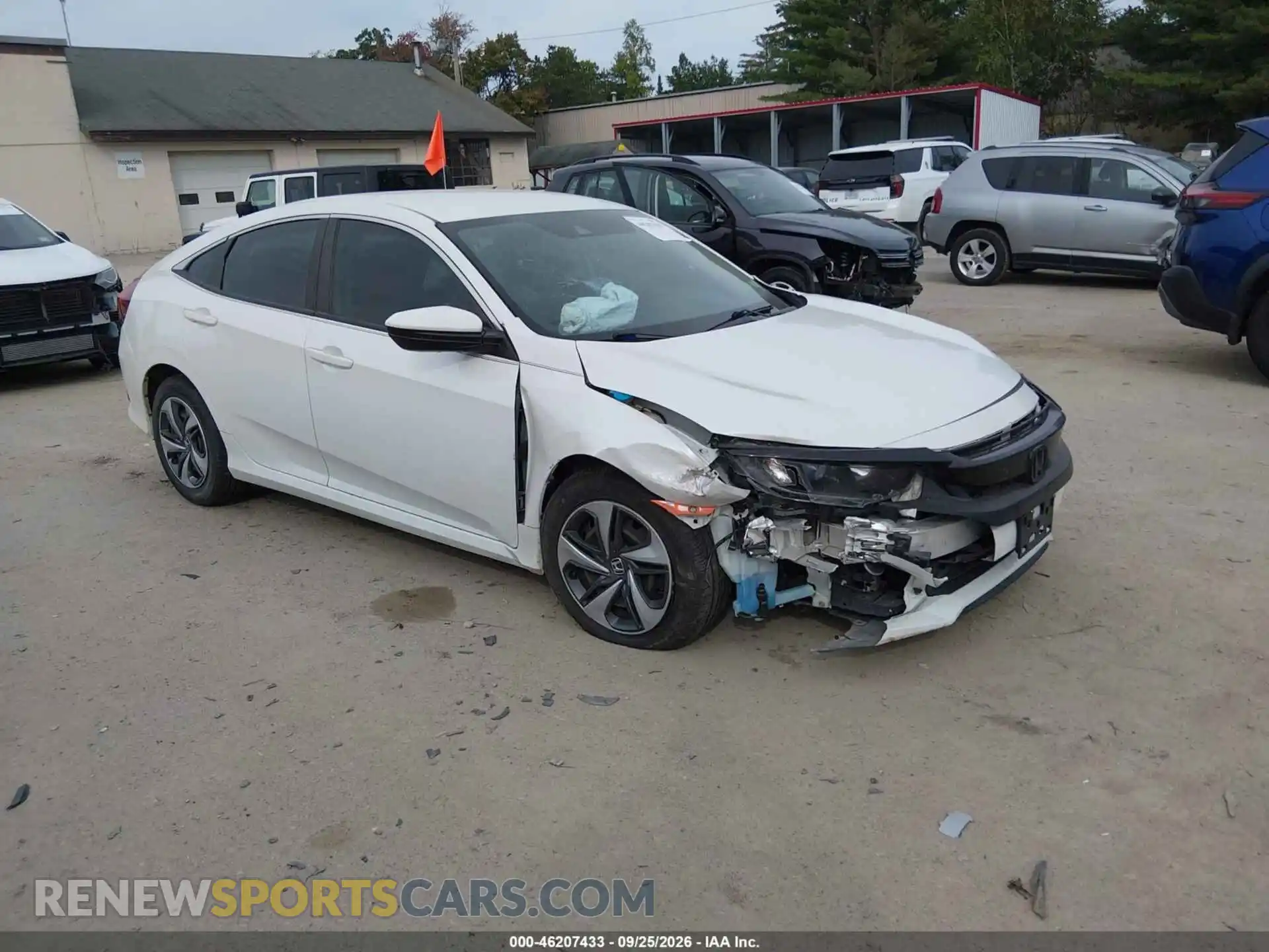 1 Photograph of a damaged car 2HGFC2F60MH528343 HONDA CIVIC 2021