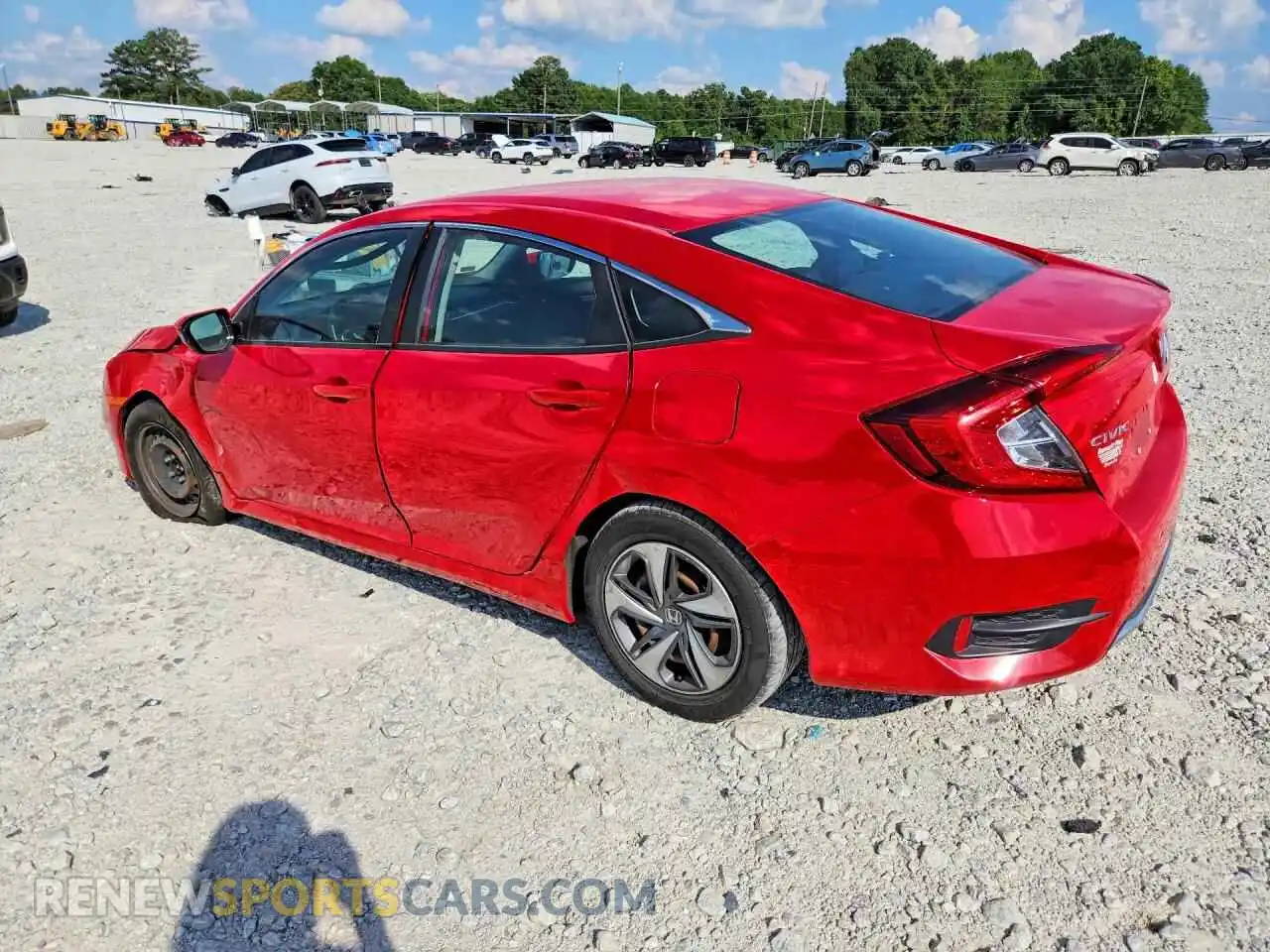 2 Photograph of a damaged car 2HGFC2F60MH533087 HONDA CIVIC 2021
