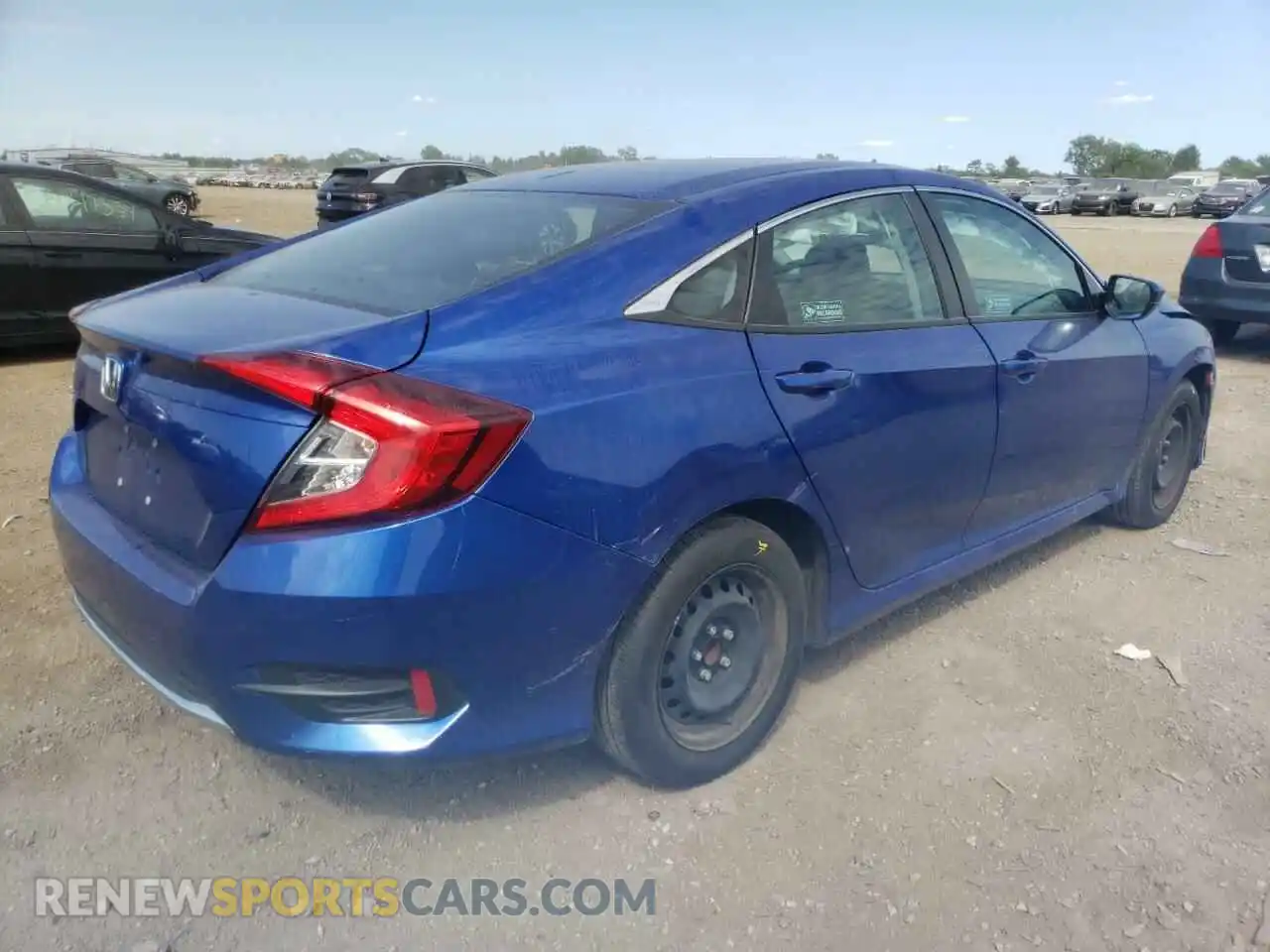 3 Photograph of a damaged car 2HGFC2F60MH546146 HONDA CIVIC 2021