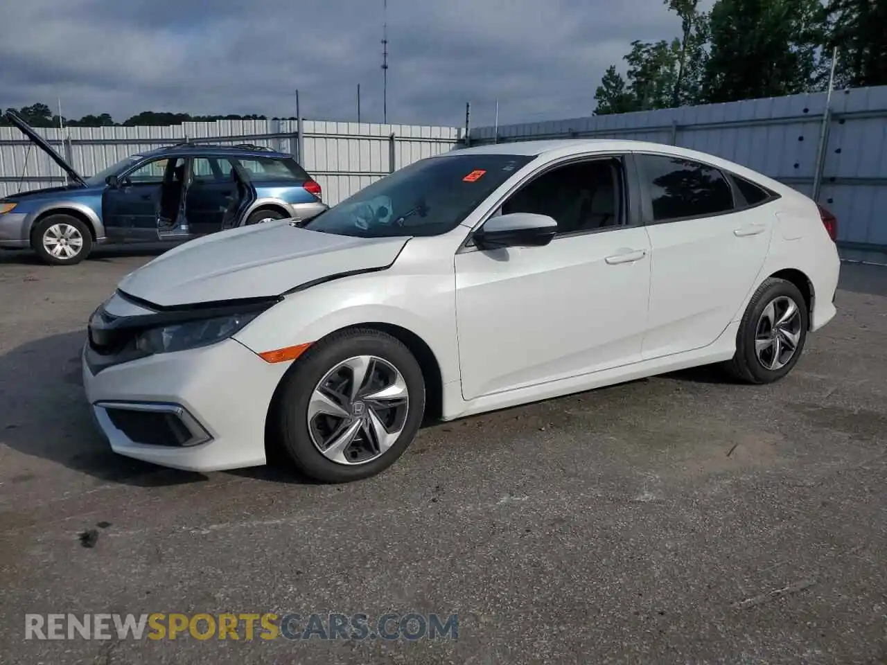 1 Photograph of a damaged car 2HGFC2F60MH555011 HONDA CIVIC 2021