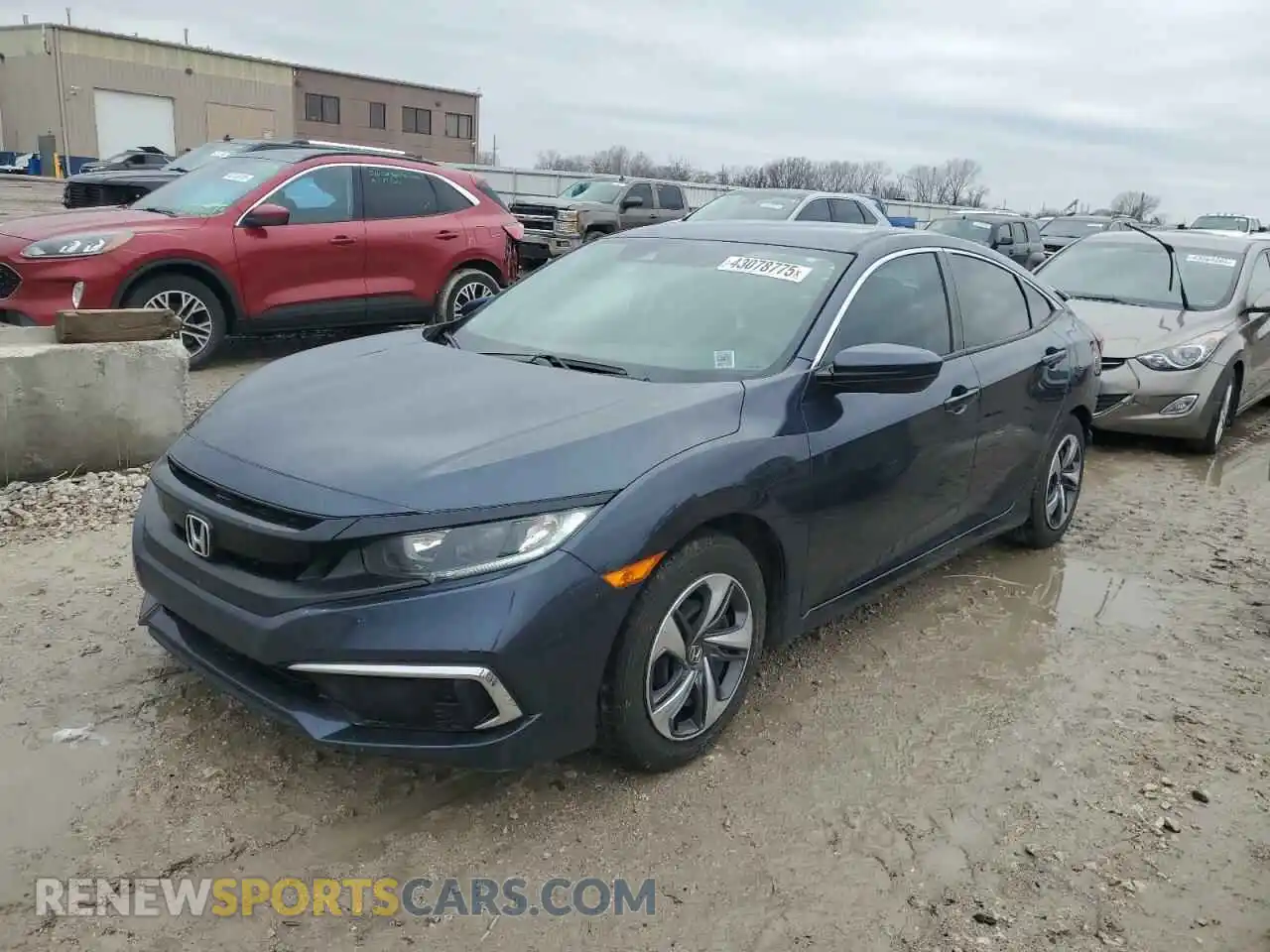 1 Photograph of a damaged car 2HGFC2F61MH501958 HONDA CIVIC 2021