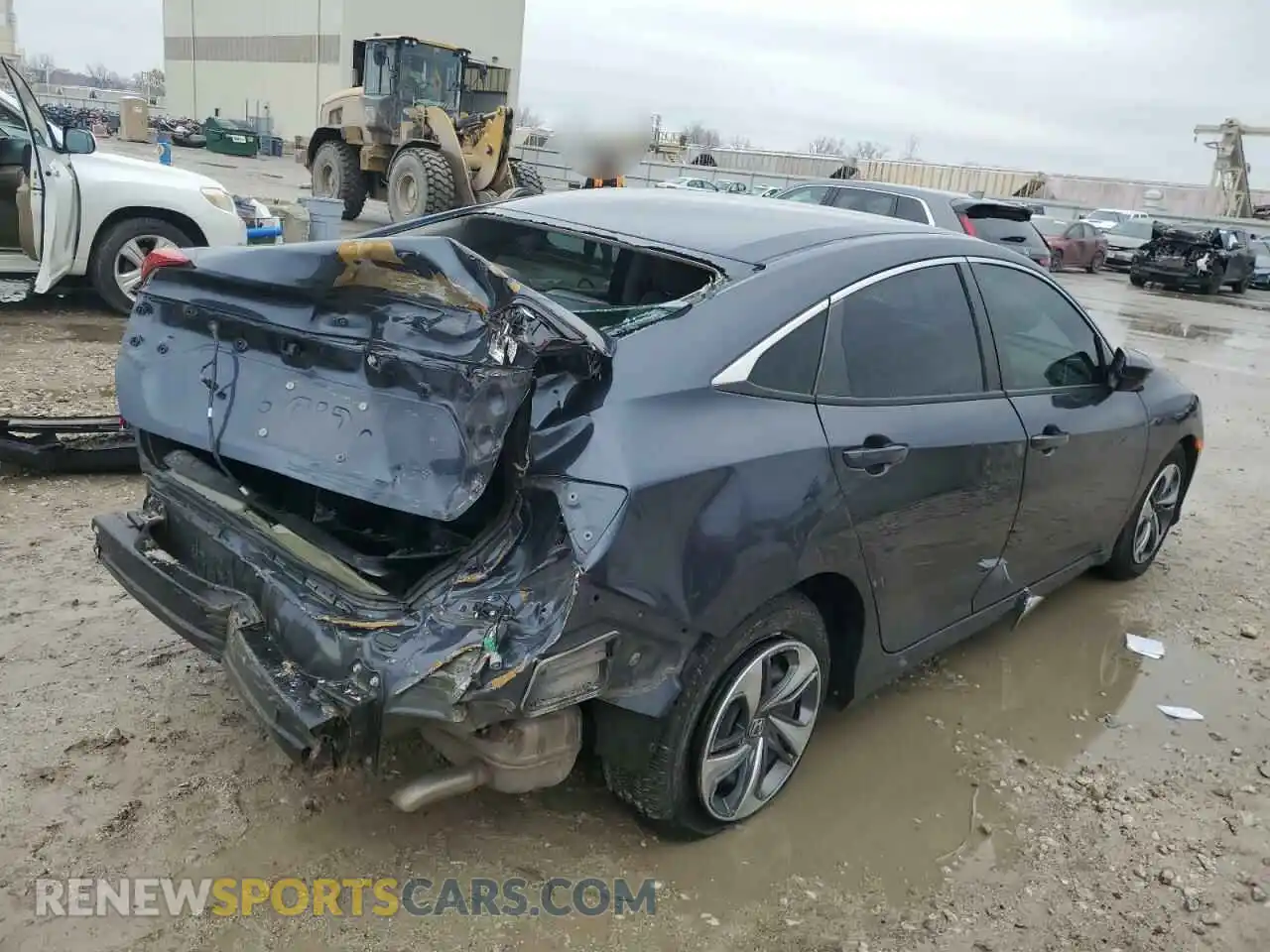 3 Photograph of a damaged car 2HGFC2F61MH501958 HONDA CIVIC 2021