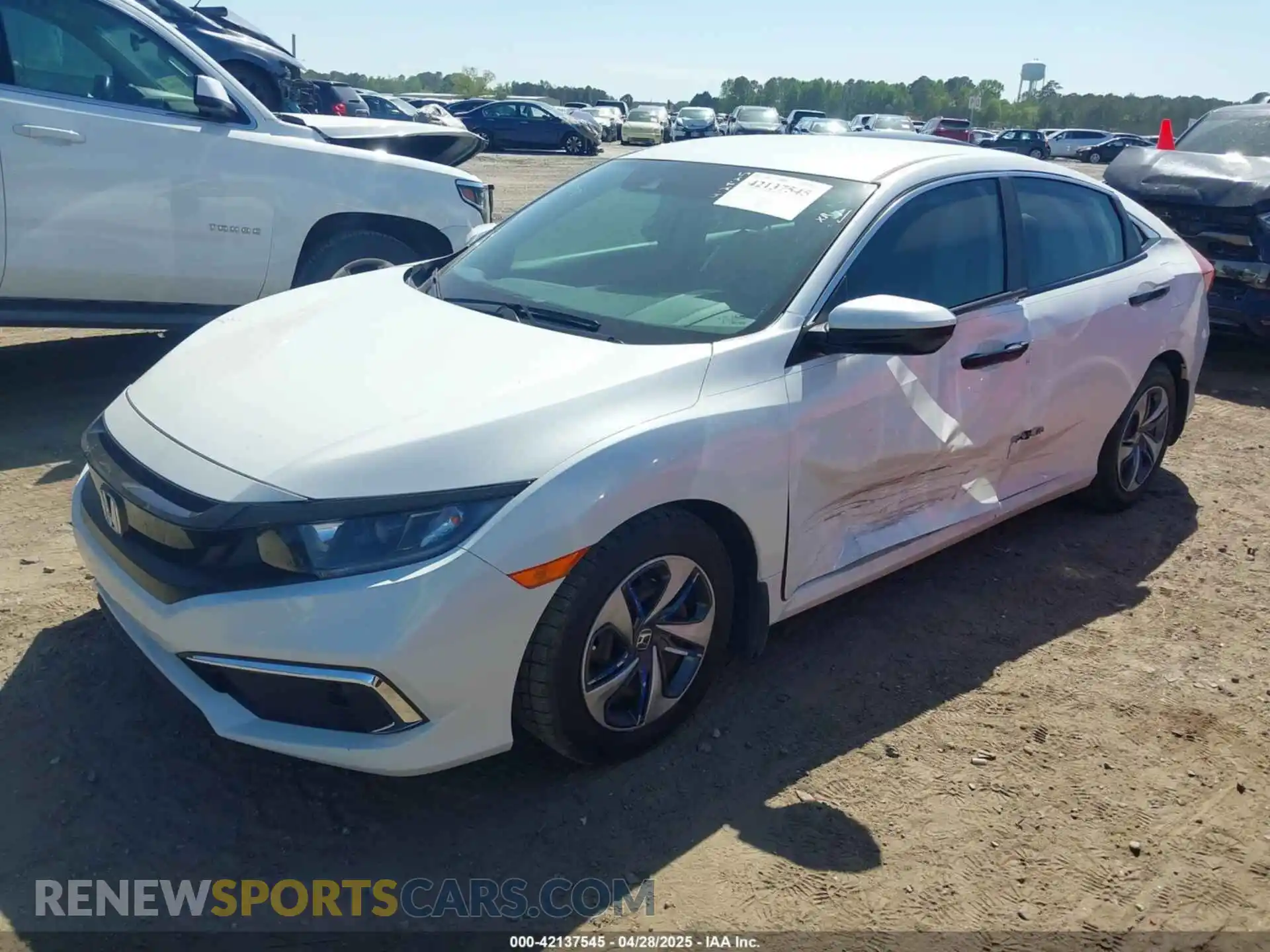 2 Photograph of a damaged car 2HGFC2F61MH505475 HONDA CIVIC 2021