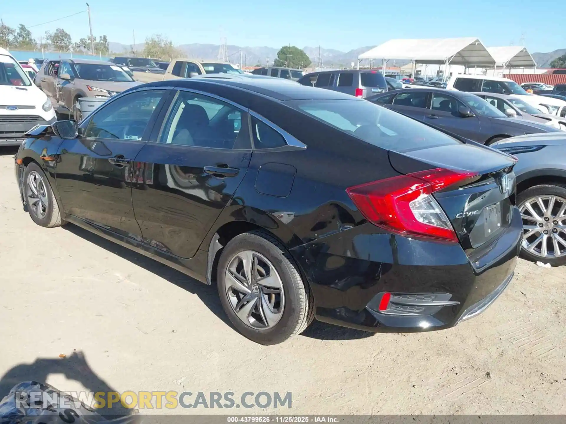 3 fotografías del automóvil dañado 2HGFC2F61MH518503 HONDA CIVIC 2021