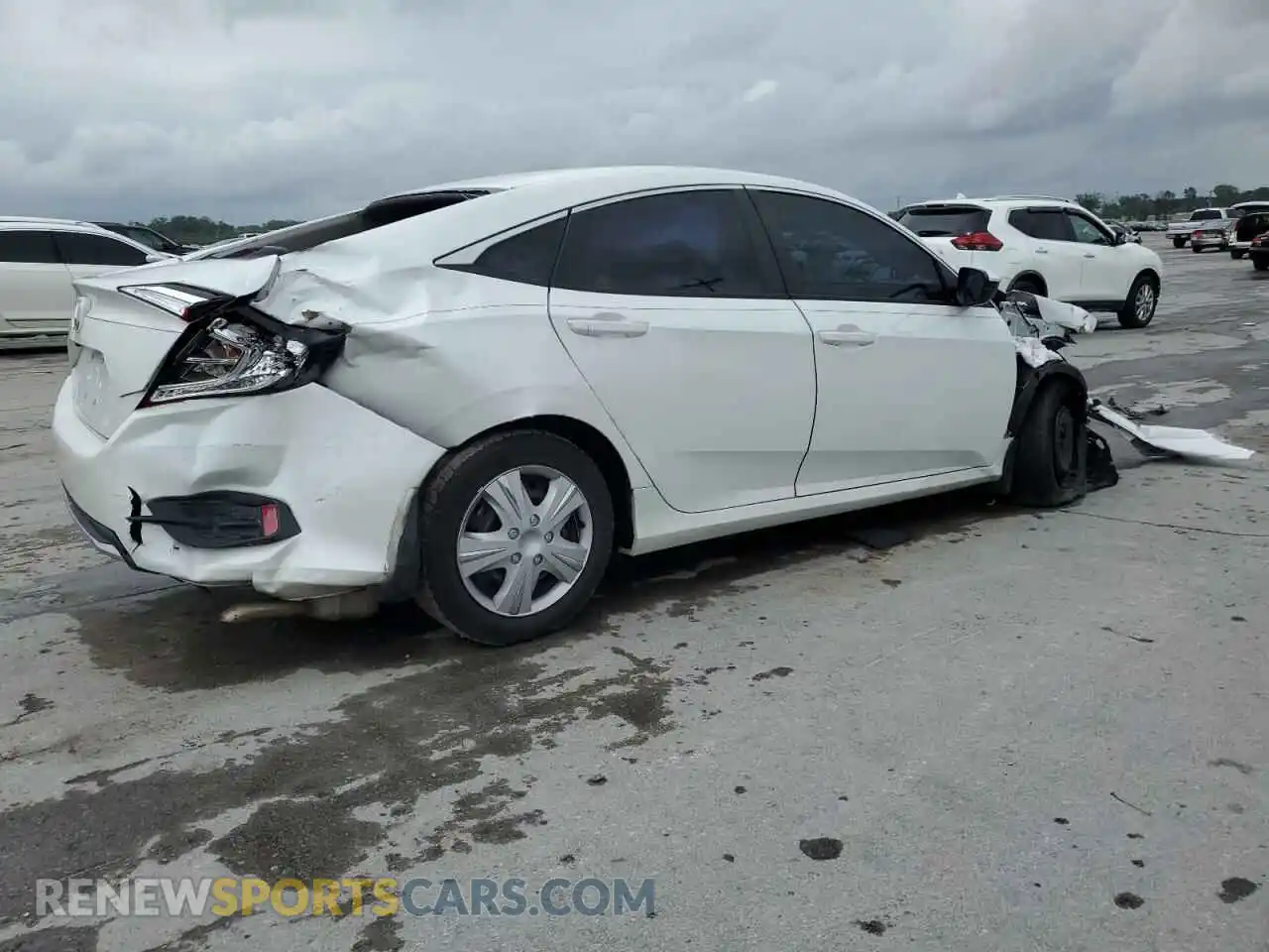 3 Photograph of a damaged car 2HGFC2F61MH527072 HONDA CIVIC 2021
