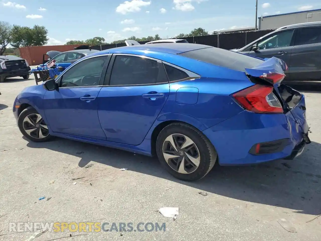 2 Фотография поврежденного автомобиля 2HGFC2F61MH542199 HONDA CIVIC 2021