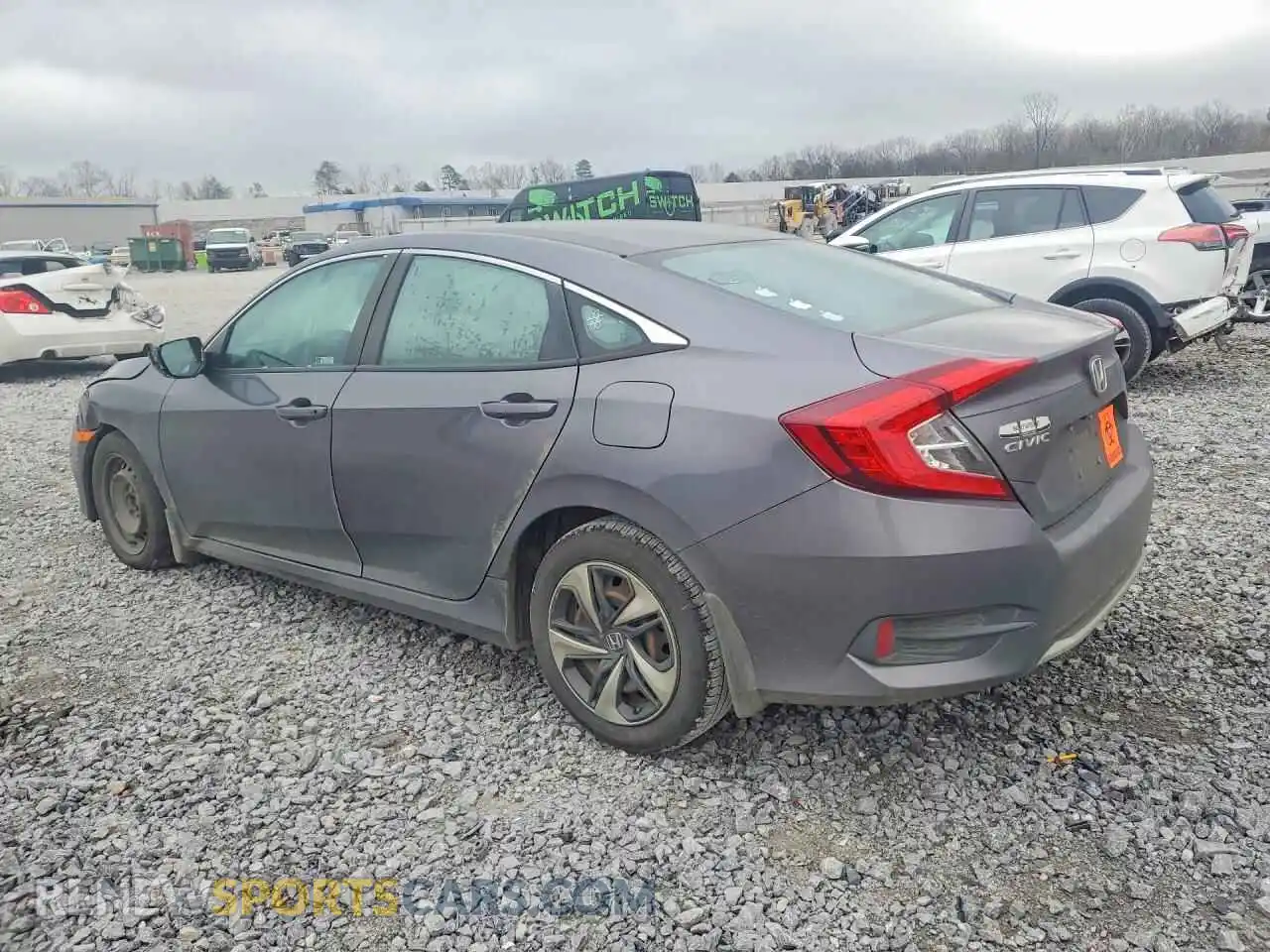 2 Photograph of a damaged car 2HGFC2F61MH546365 HONDA CIVIC 2021