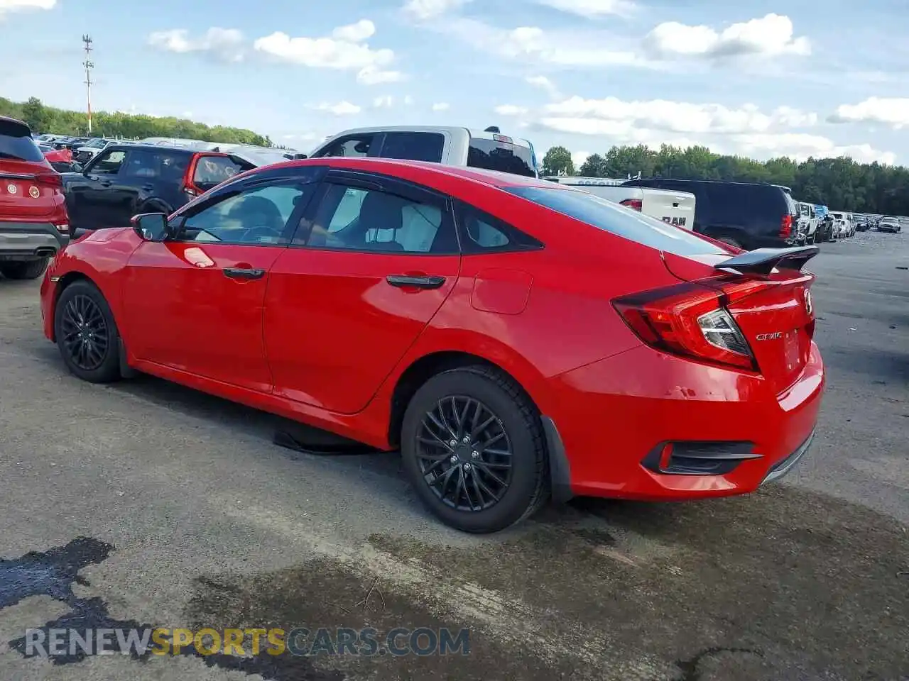 2 Фотография поврежденного автомобиля 2HGFC2F61MH548570 HONDA CIVIC 2021