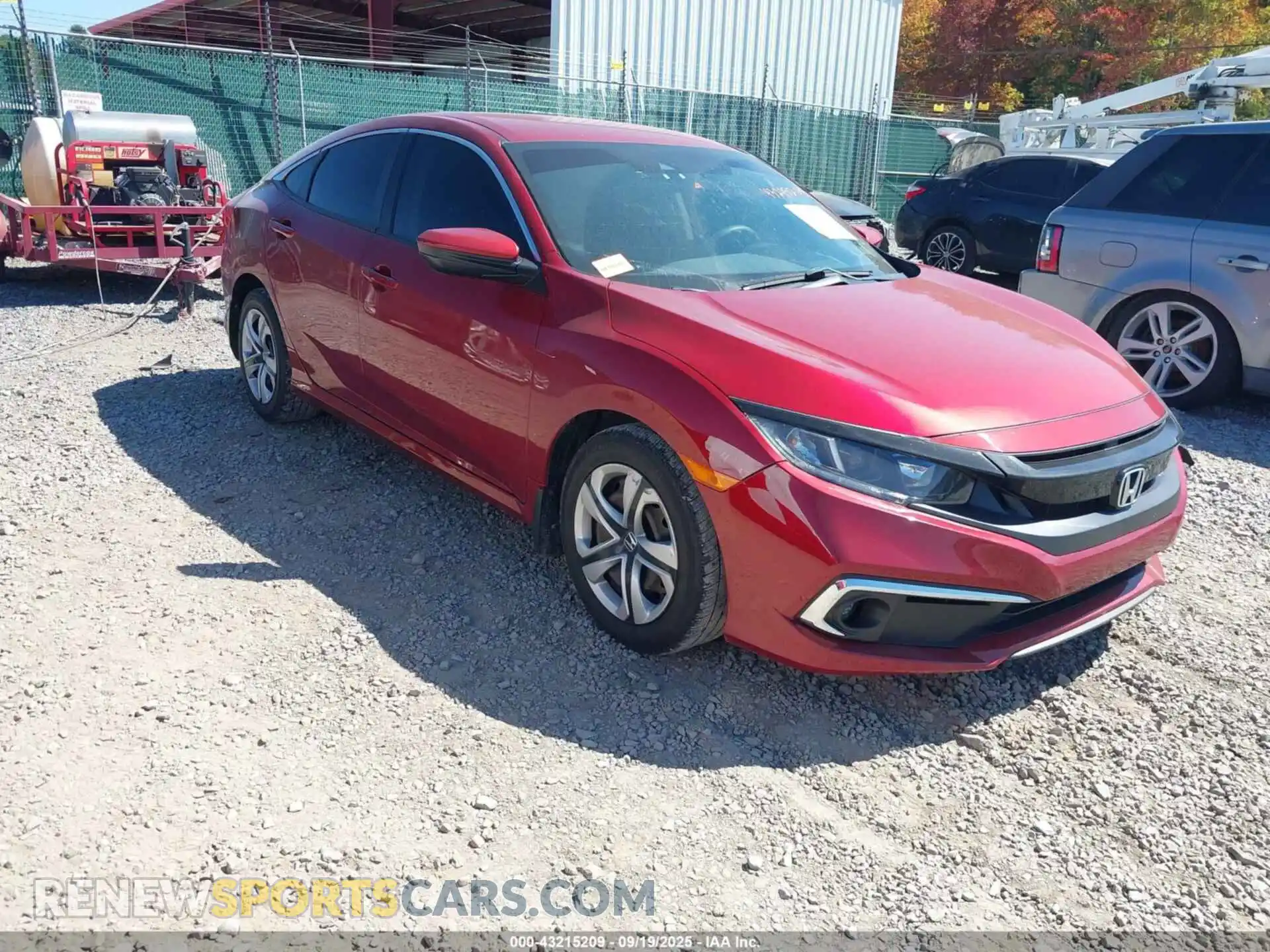 1 Photograph of a damaged car 2HGFC2F61MH548911 HONDA CIVIC 2021