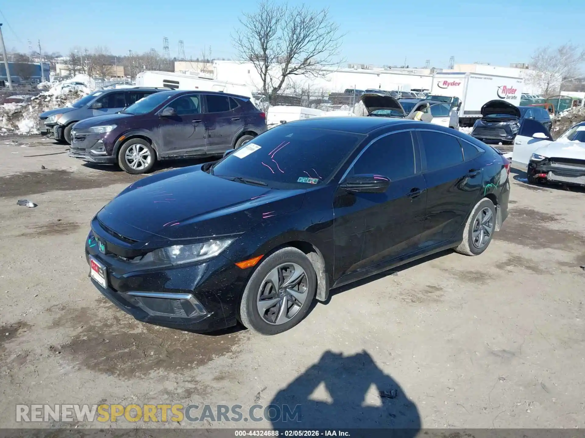 2 Photograph of a damaged car 2HGFC2F61MH558631 HONDA CIVIC 2021