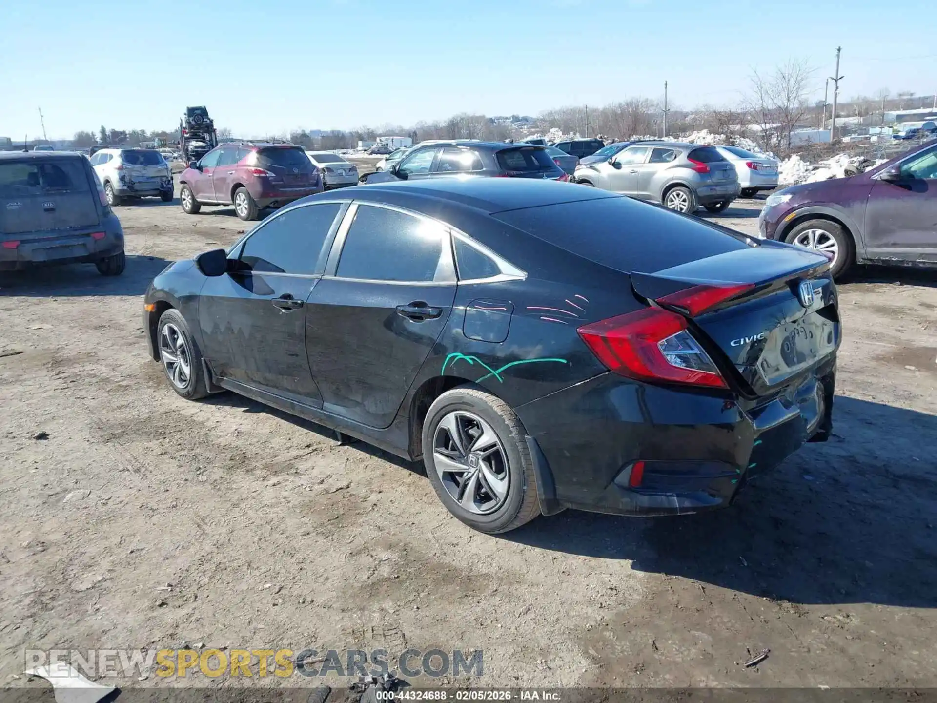 3 Photograph of a damaged car 2HGFC2F61MH558631 HONDA CIVIC 2021