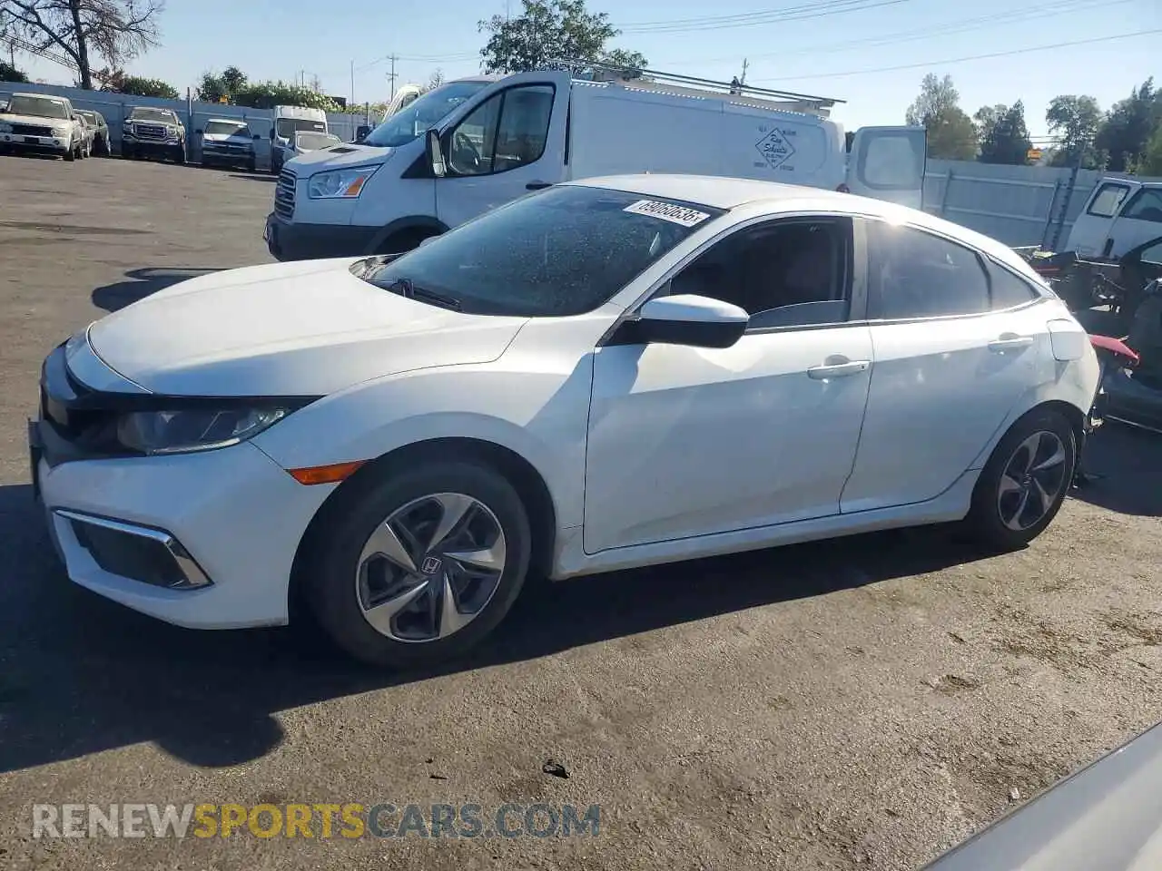 1 Photograph of a damaged car 2HGFC2F61MH559505 HONDA CIVIC 2021