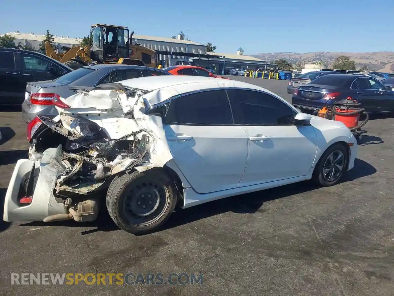 3 Photograph of a damaged car 2HGFC2F61MH559505 HONDA CIVIC 2021