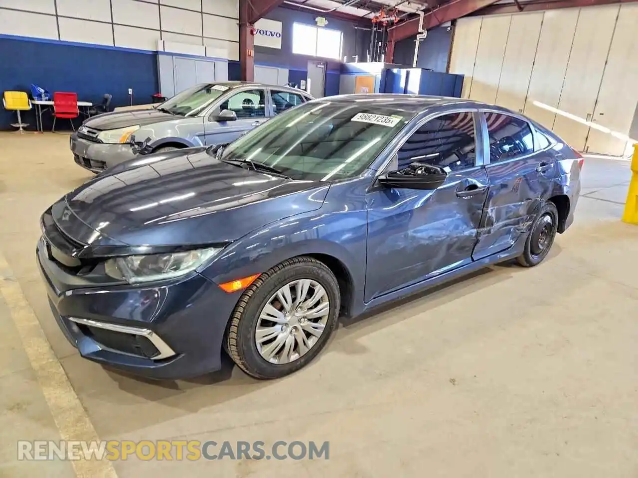 1 Photograph of a damaged car 2HGFC2F61MH560203 HONDA CIVIC 2021