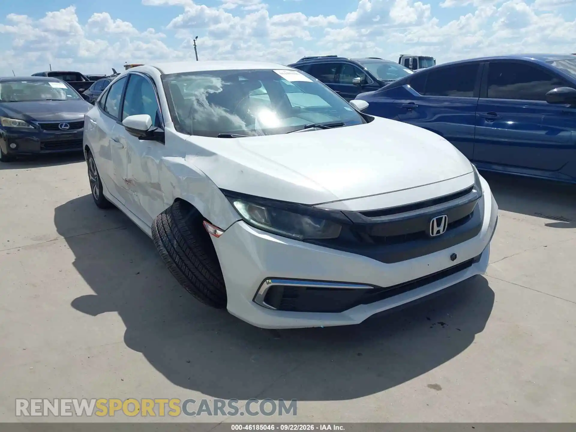 1 Фотография поврежденного автомобиля 2HGFC2F62MH500012 HONDA CIVIC 2021