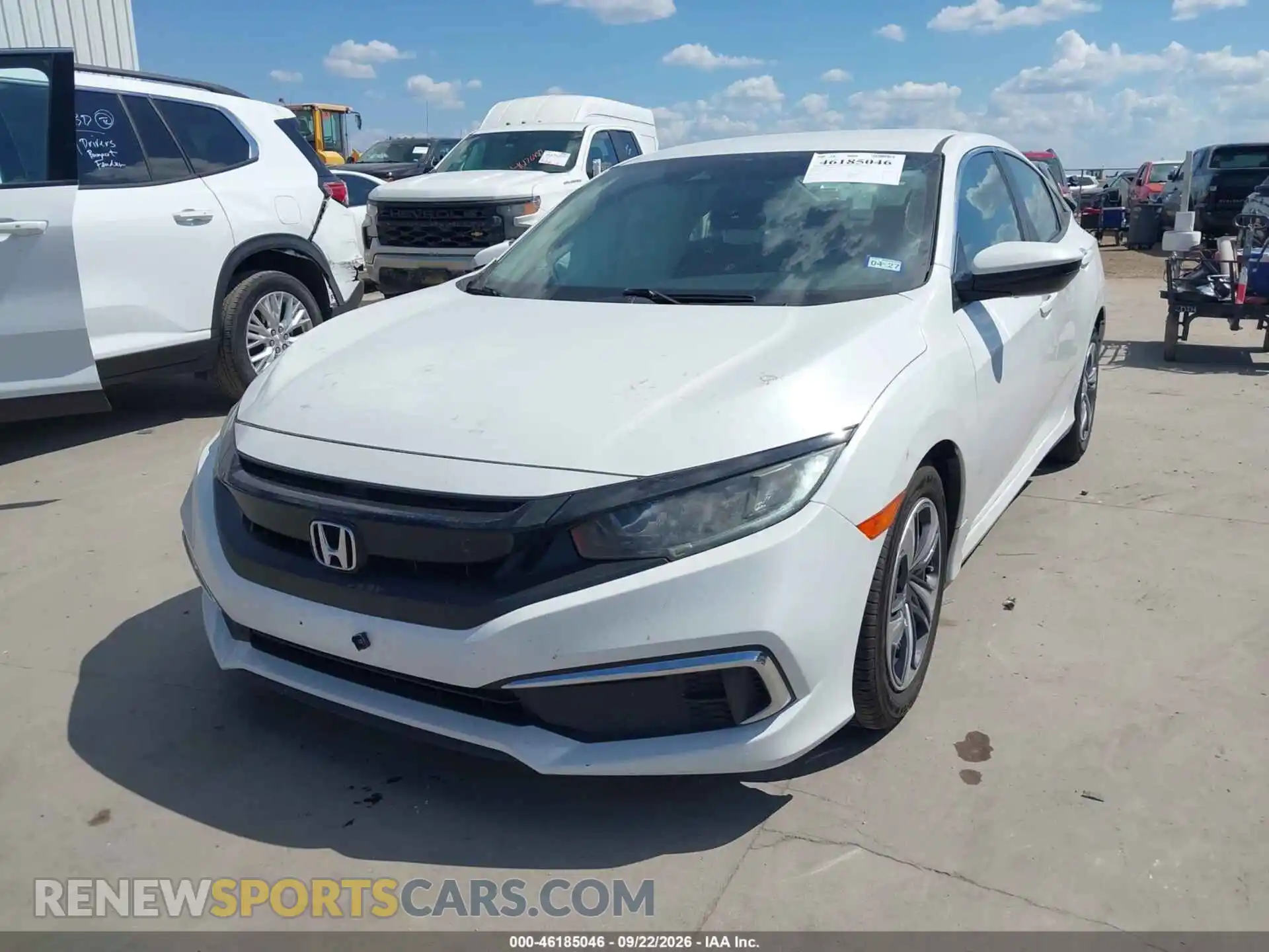 2 Фотография поврежденного автомобиля 2HGFC2F62MH500012 HONDA CIVIC 2021