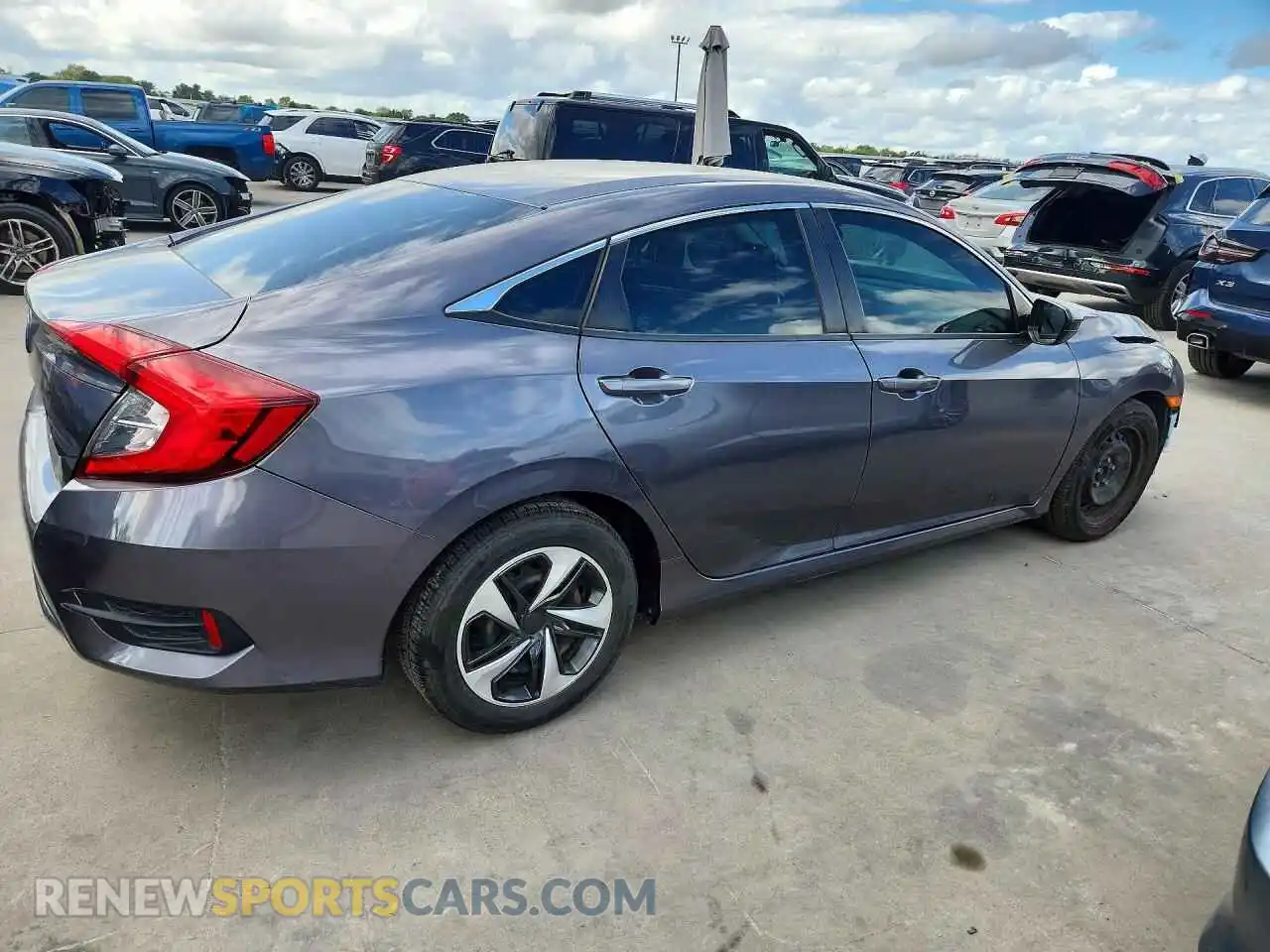 3 Photograph of a damaged car 2HGFC2F62MH507820 HONDA CIVIC 2021
