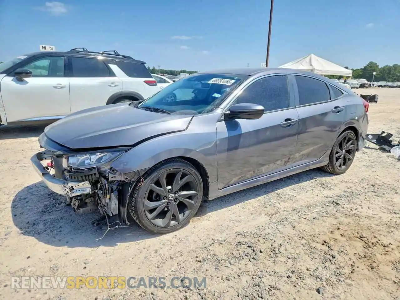 1 Фотография поврежденного автомобиля 2HGFC2F62MH513083 HONDA CIVIC 2021
