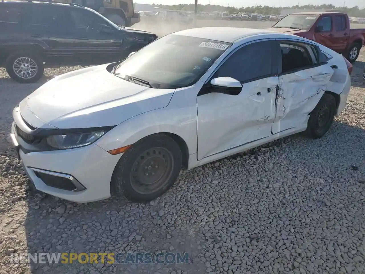 1 fotografías del automóvil dañado 2HGFC2F62MH515660 HONDA CIVIC 2021