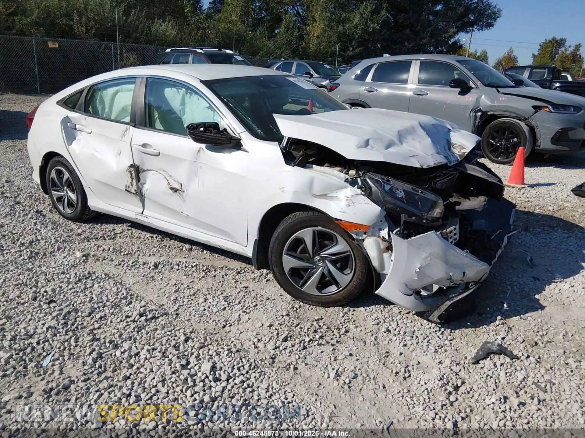 1 Photograph of a damaged car 2HGFC2F62MH515805 HONDA CIVIC 2021