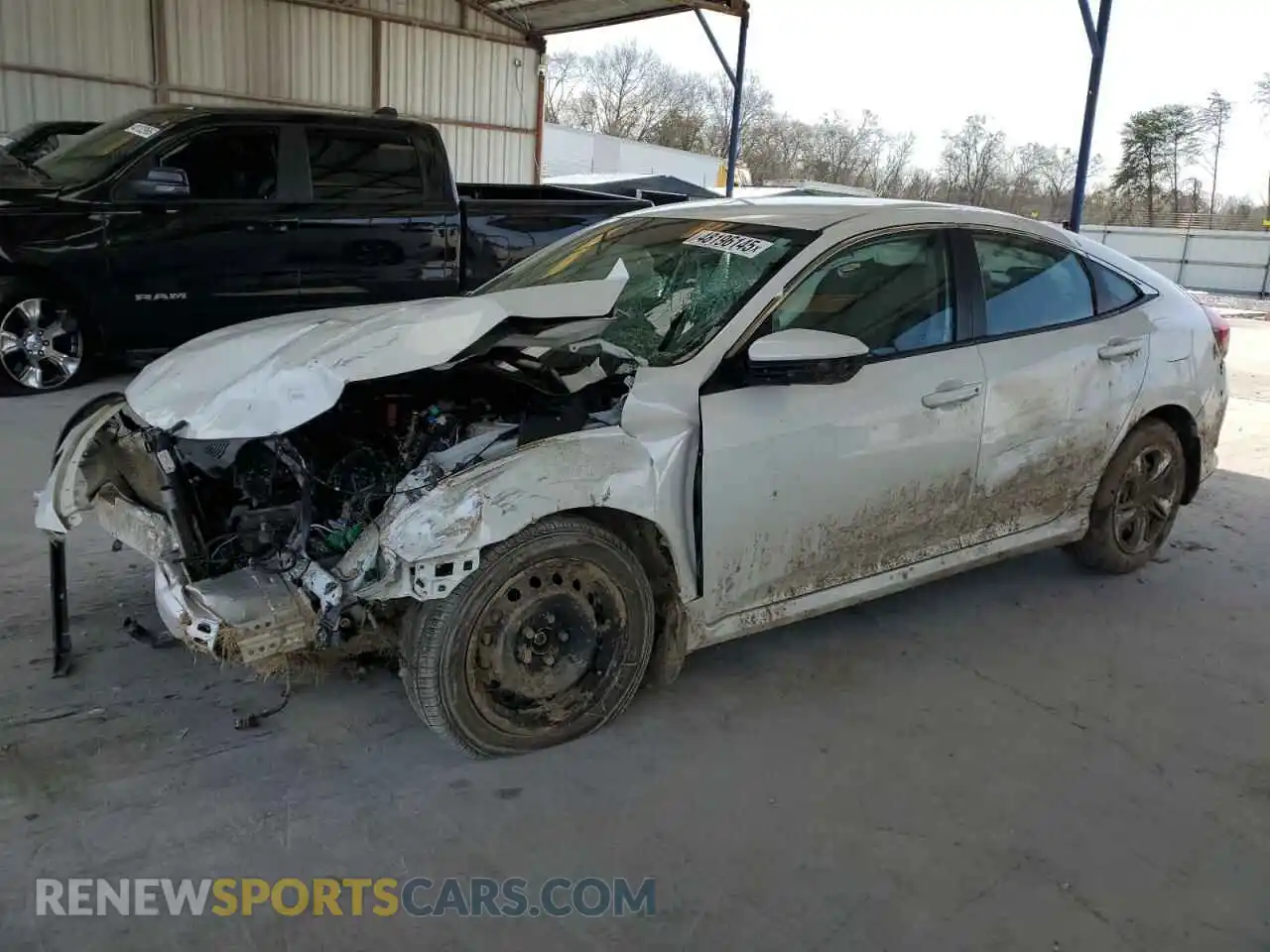 1 Photograph of a damaged car 2HGFC2F62MH515870 HONDA CIVIC 2021
