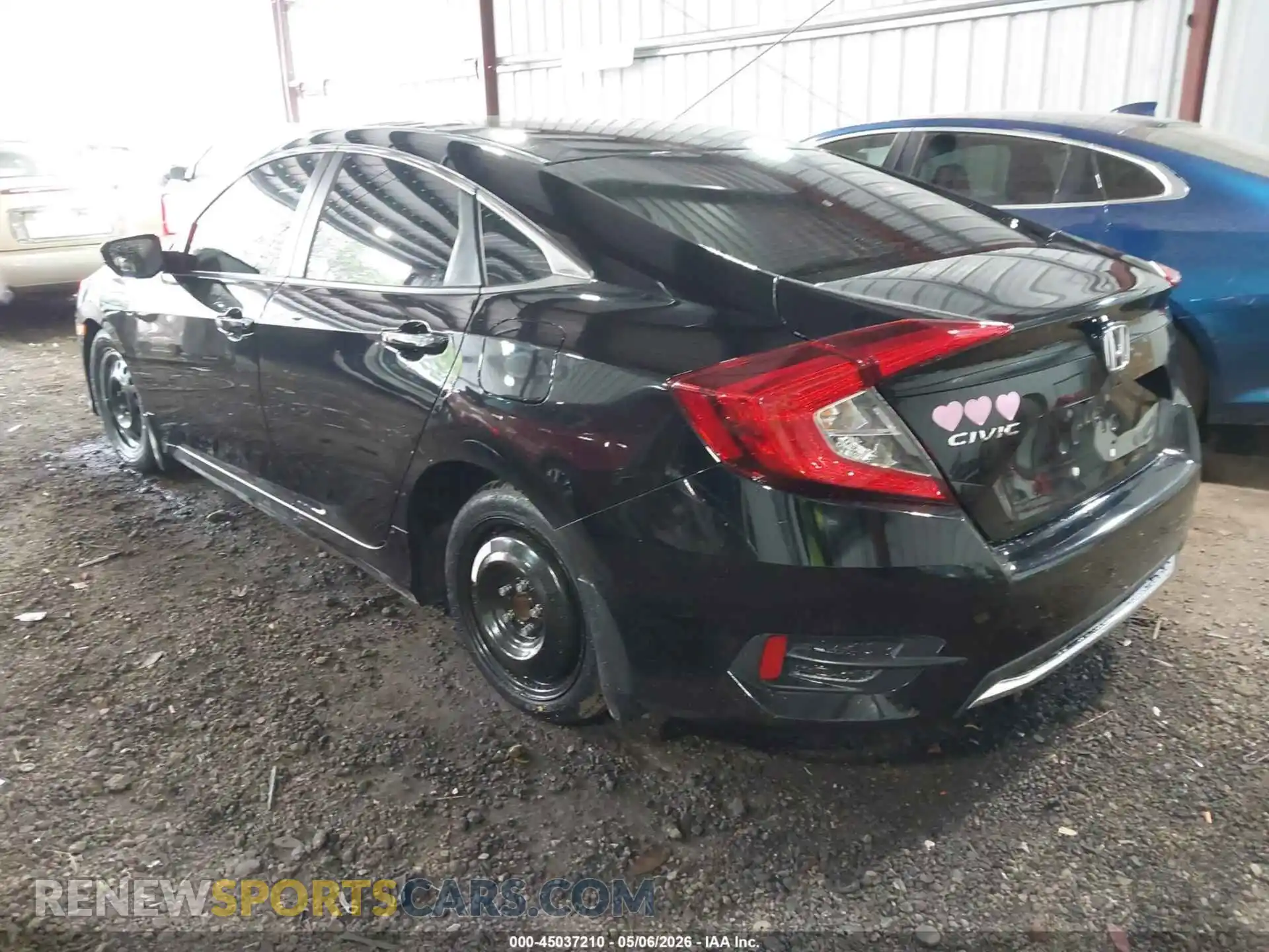 3 fotografías del automóvil dañado 2HGFC2F62MH526884 HONDA CIVIC 2021