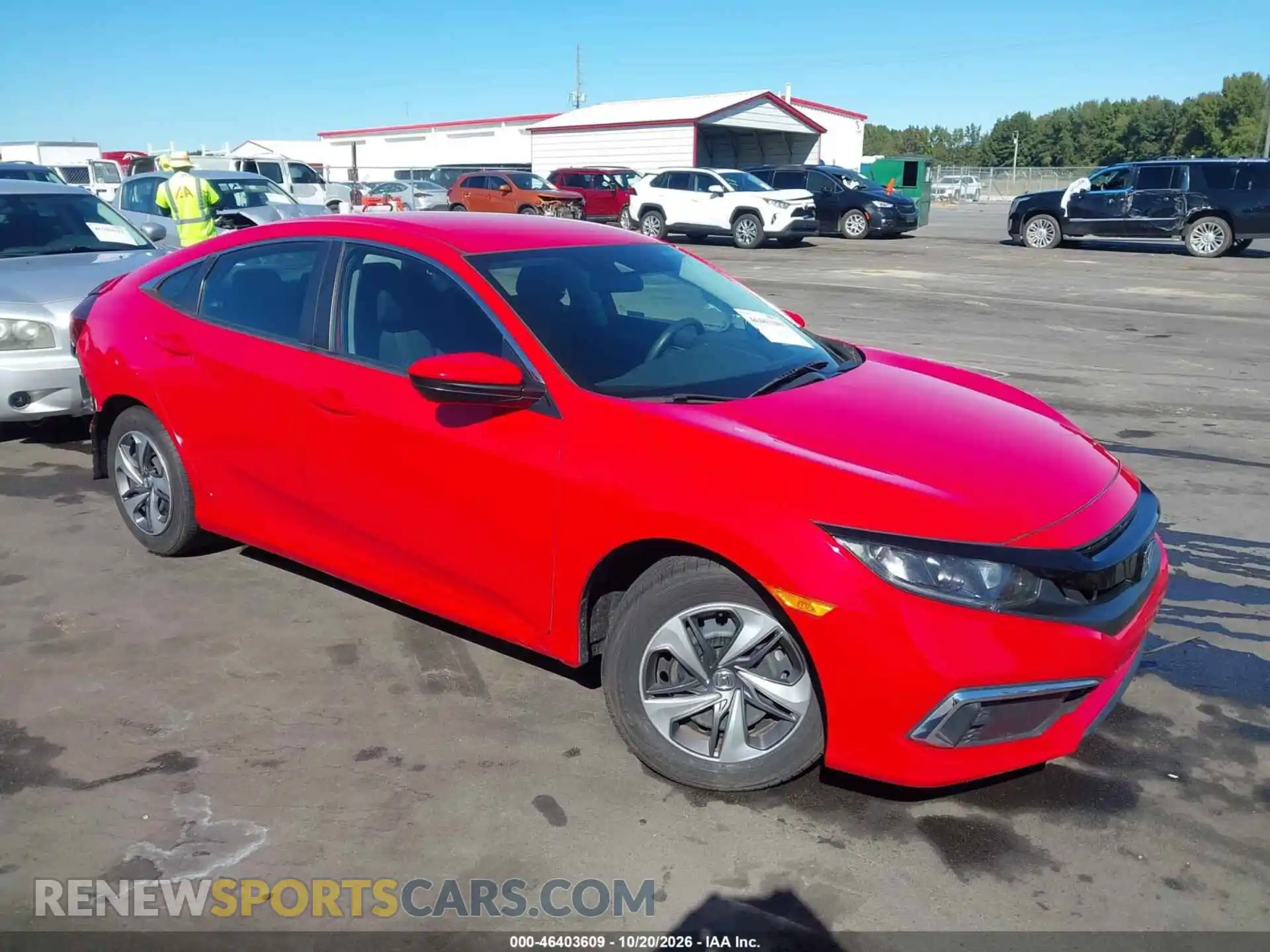 1 Photograph of a damaged car 2HGFC2F62MH527775 HONDA CIVIC 2021