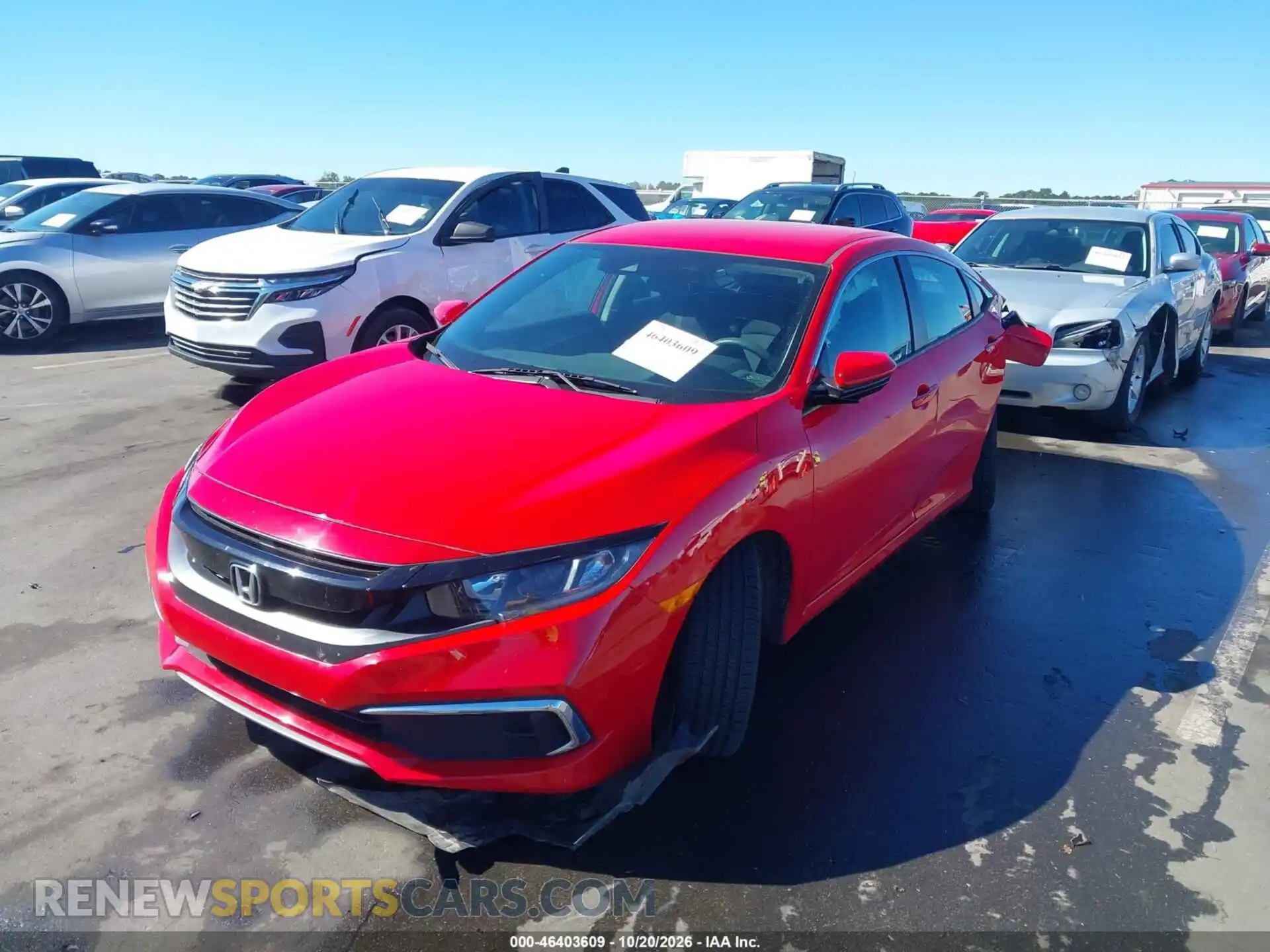 2 Photograph of a damaged car 2HGFC2F62MH527775 HONDA CIVIC 2021