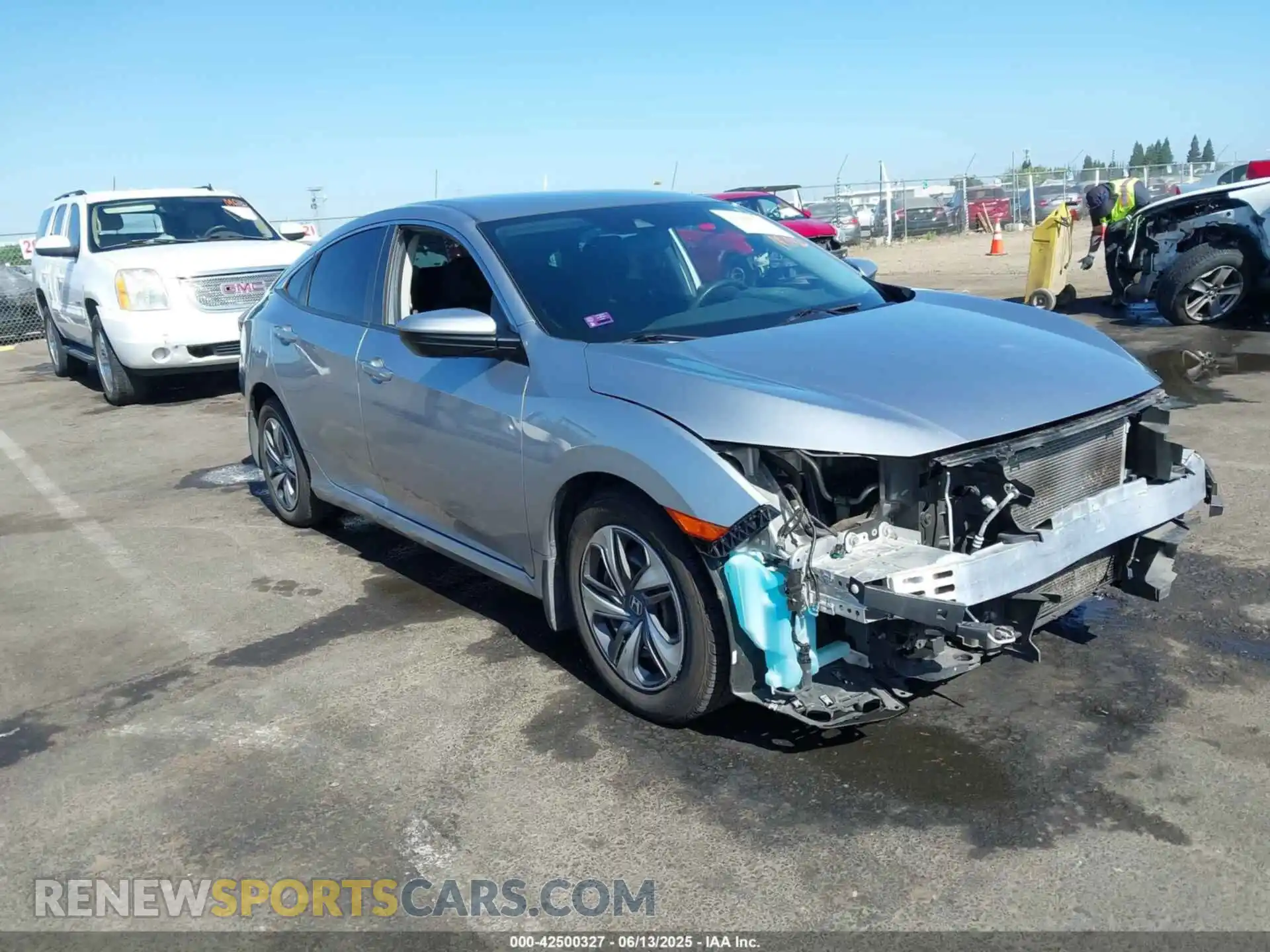 1 Photograph of a damaged car 2HGFC2F62MH529171 HONDA CIVIC 2021