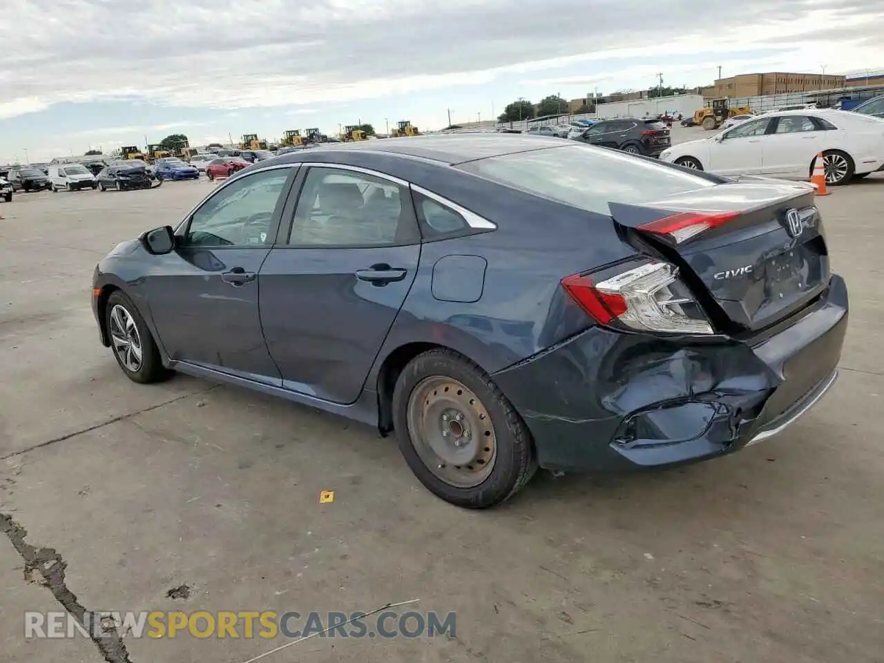 2 fotografías del automóvil dañado 2HGFC2F62MH530711 HONDA CIVIC 2021