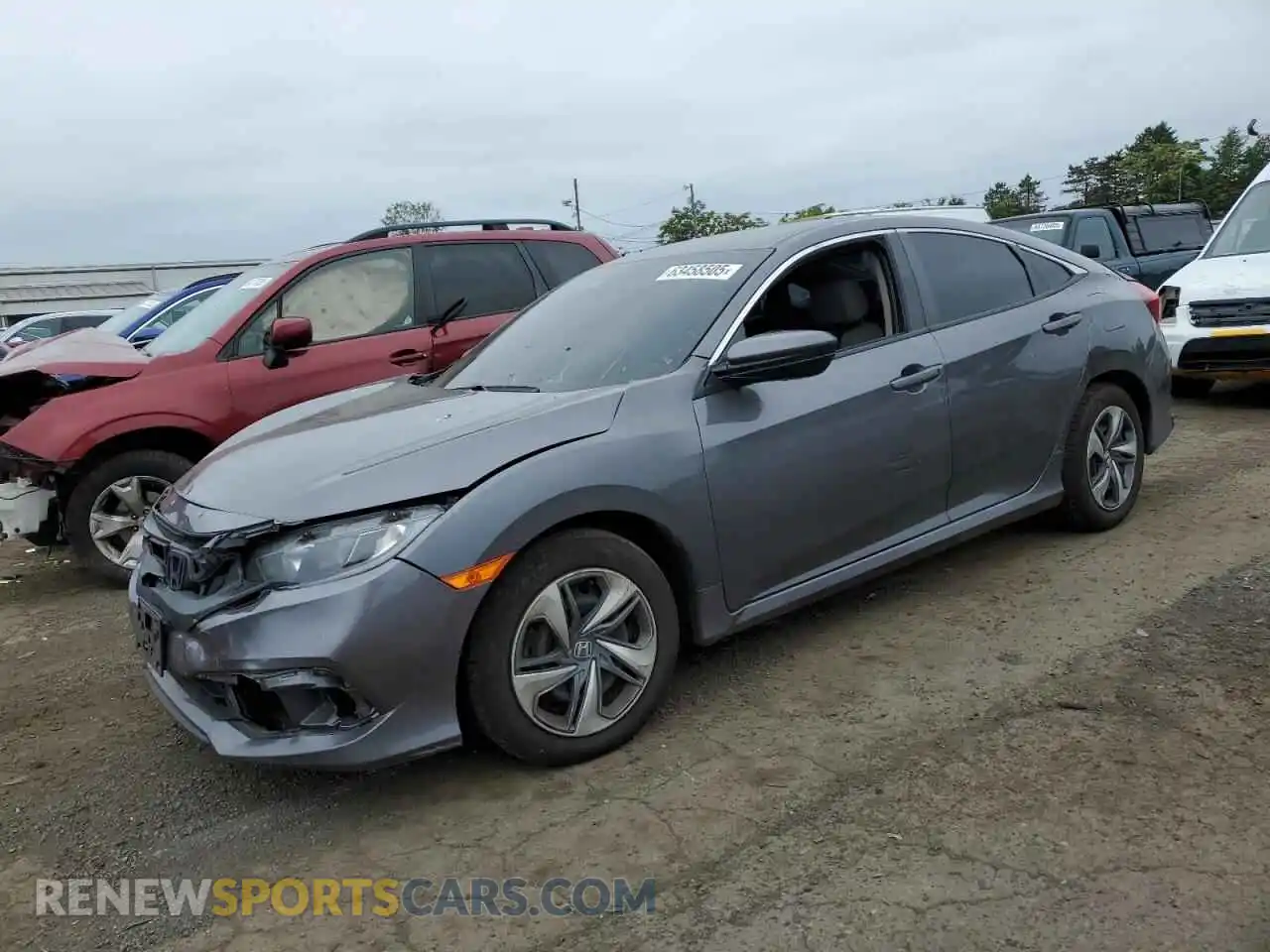 1 Photograph of a damaged car 2HGFC2F62MH535116 HONDA CIVIC 2021
