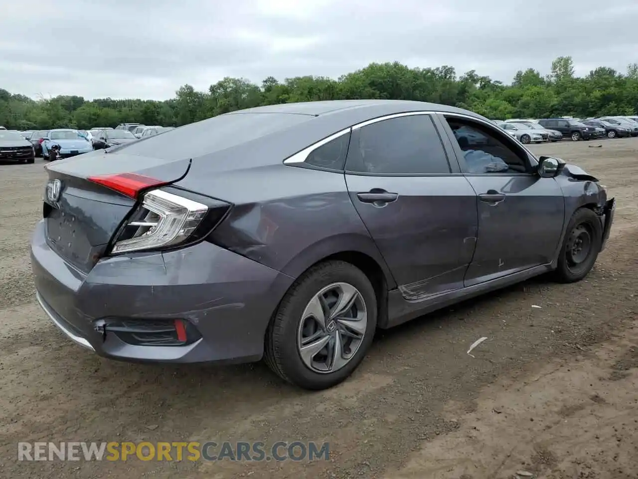 3 Photograph of a damaged car 2HGFC2F62MH535116 HONDA CIVIC 2021