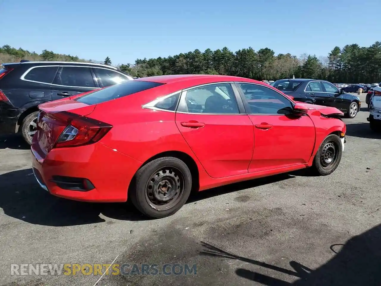 3 Photograph of a damaged car 2HGFC2F62MH535519 HONDA CIVIC 2021