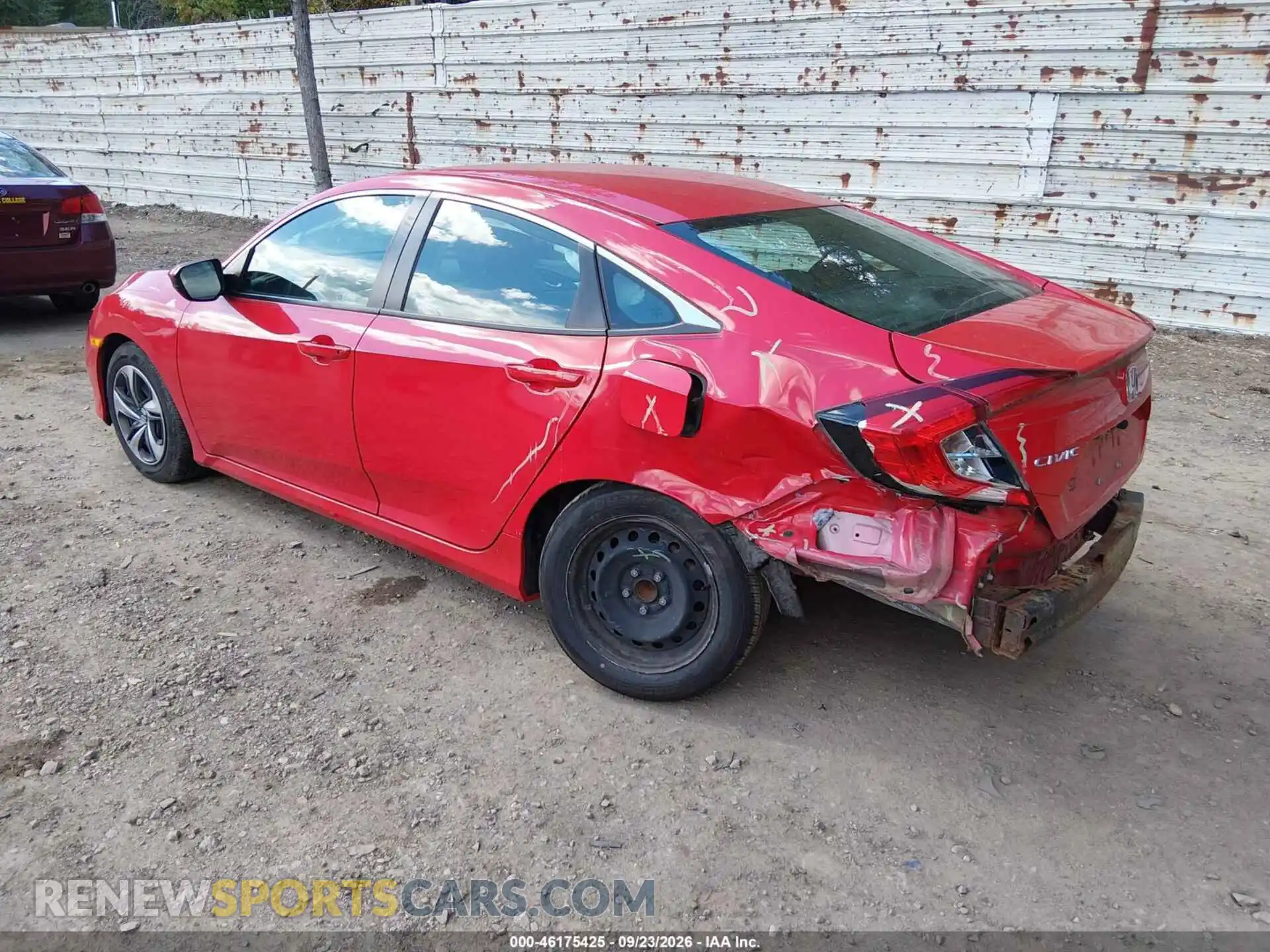 3 Photograph of a damaged car 2HGFC2F62MH542230 HONDA CIVIC 2021