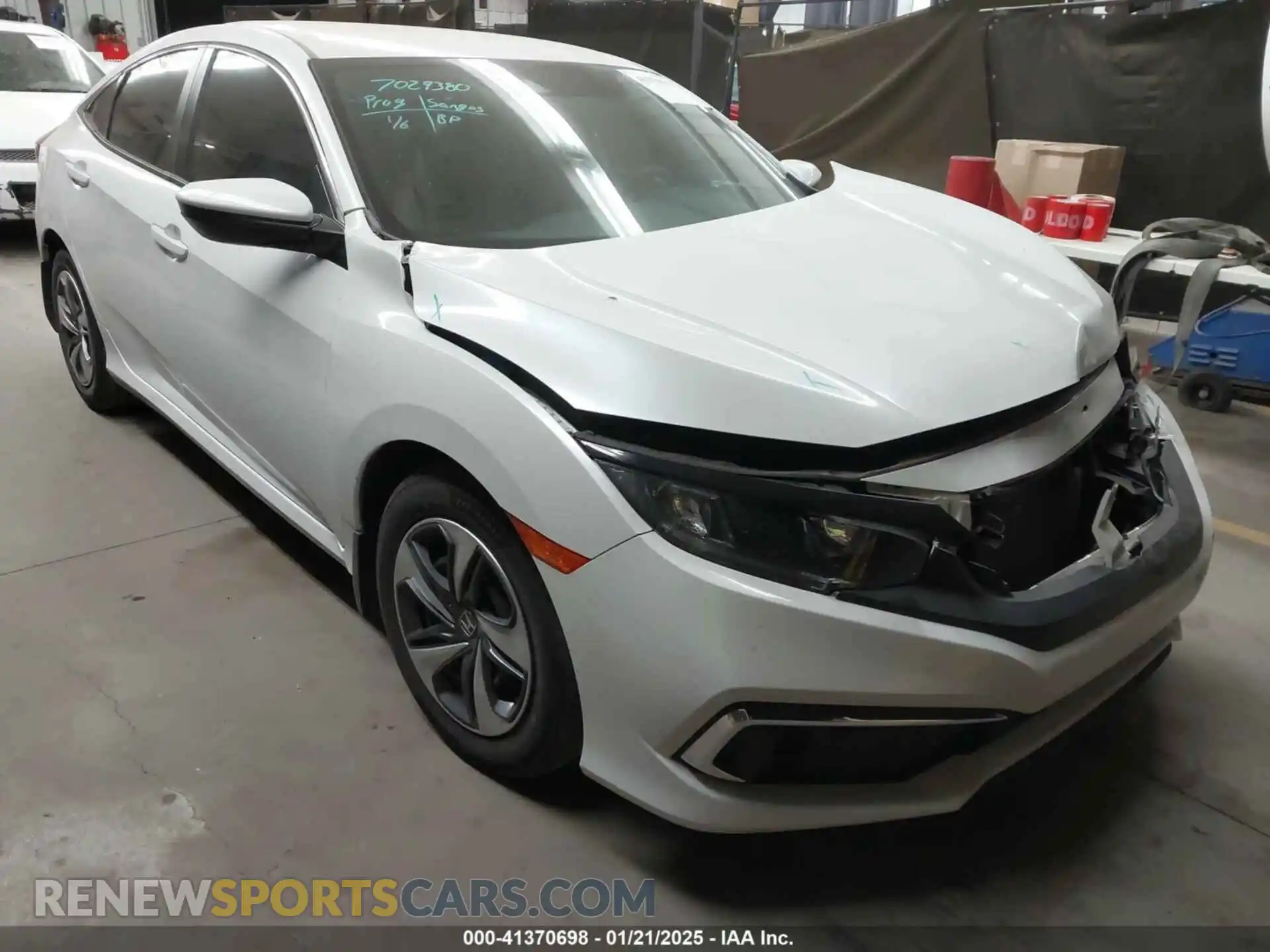 1 Photograph of a damaged car 2HGFC2F62MH544947 HONDA CIVIC 2021