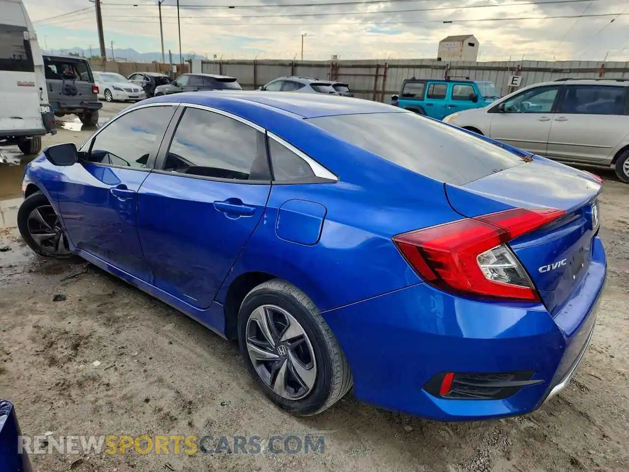 2 Photograph of a damaged car 2HGFC2F62MH554166 HONDA CIVIC 2021