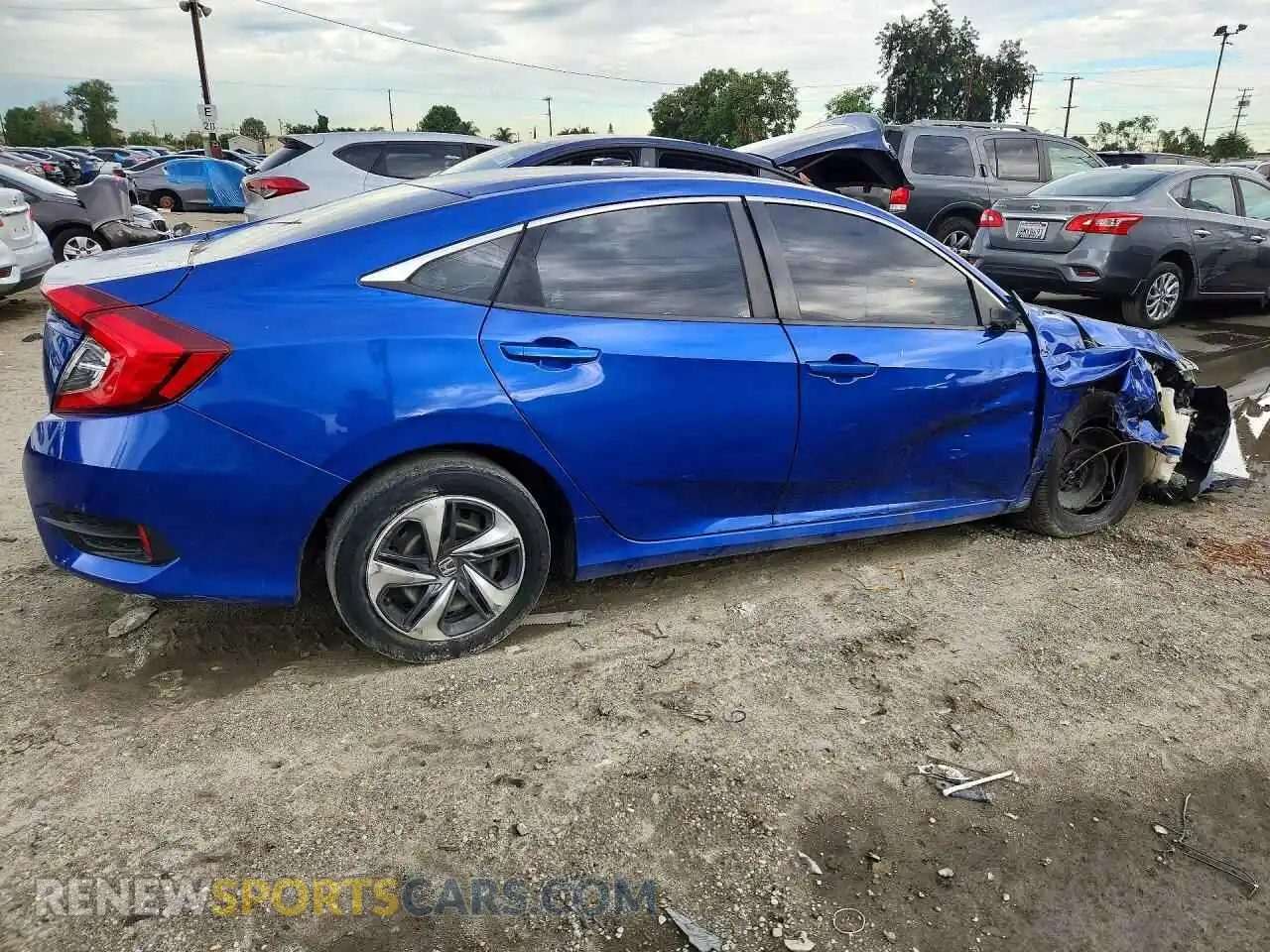 3 Photograph of a damaged car 2HGFC2F62MH554166 HONDA CIVIC 2021