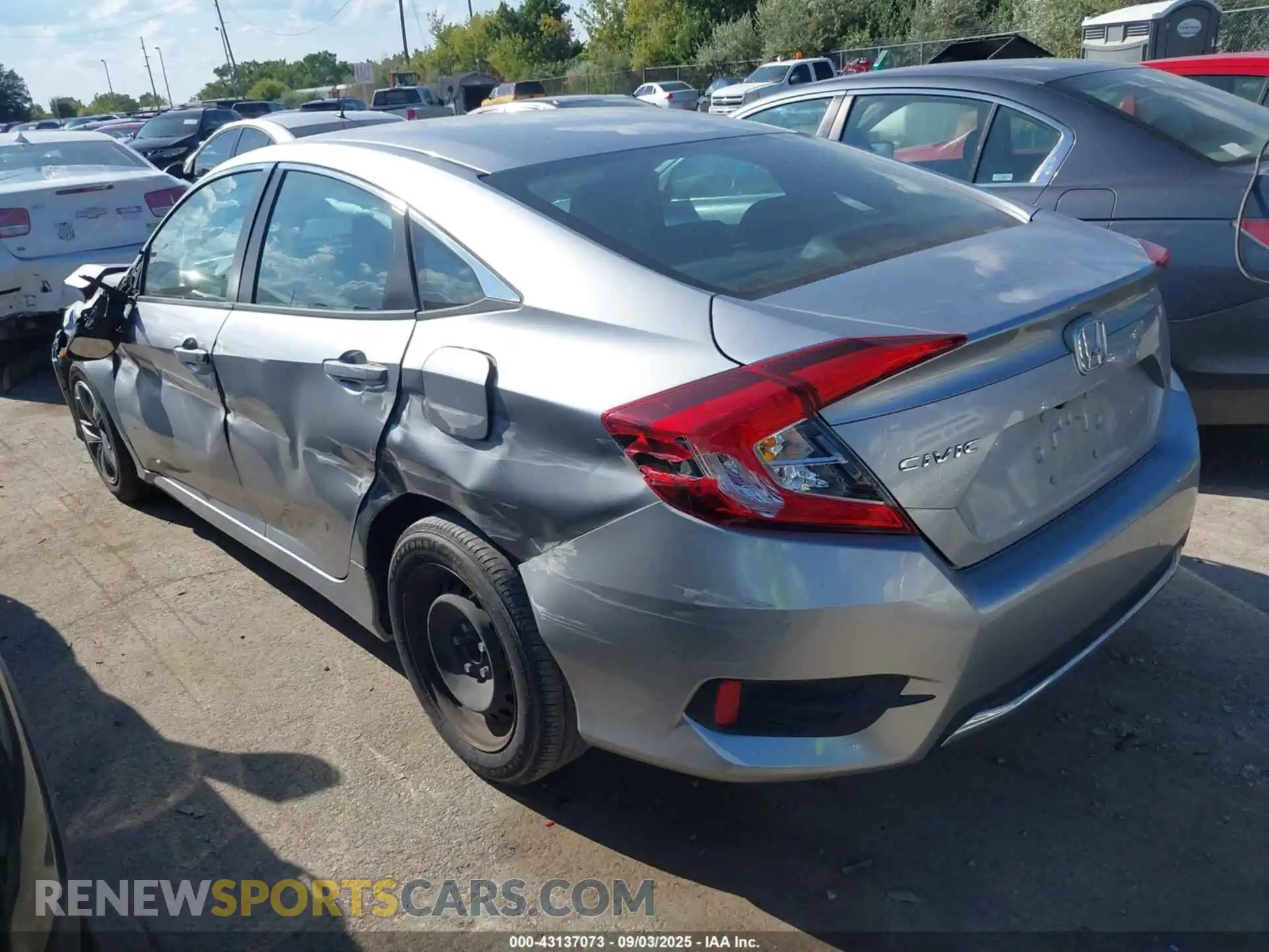 3 Photograph of a damaged car 2HGFC2F63MH507132 HONDA CIVIC 2021