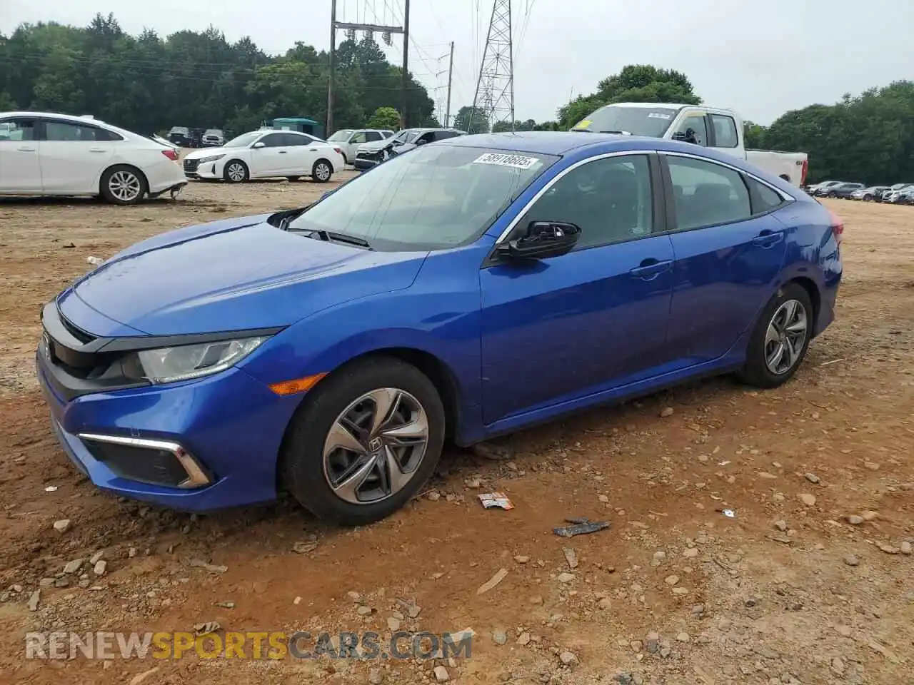 1 Photograph of a damaged car 2HGFC2F63MH509057 HONDA CIVIC 2021