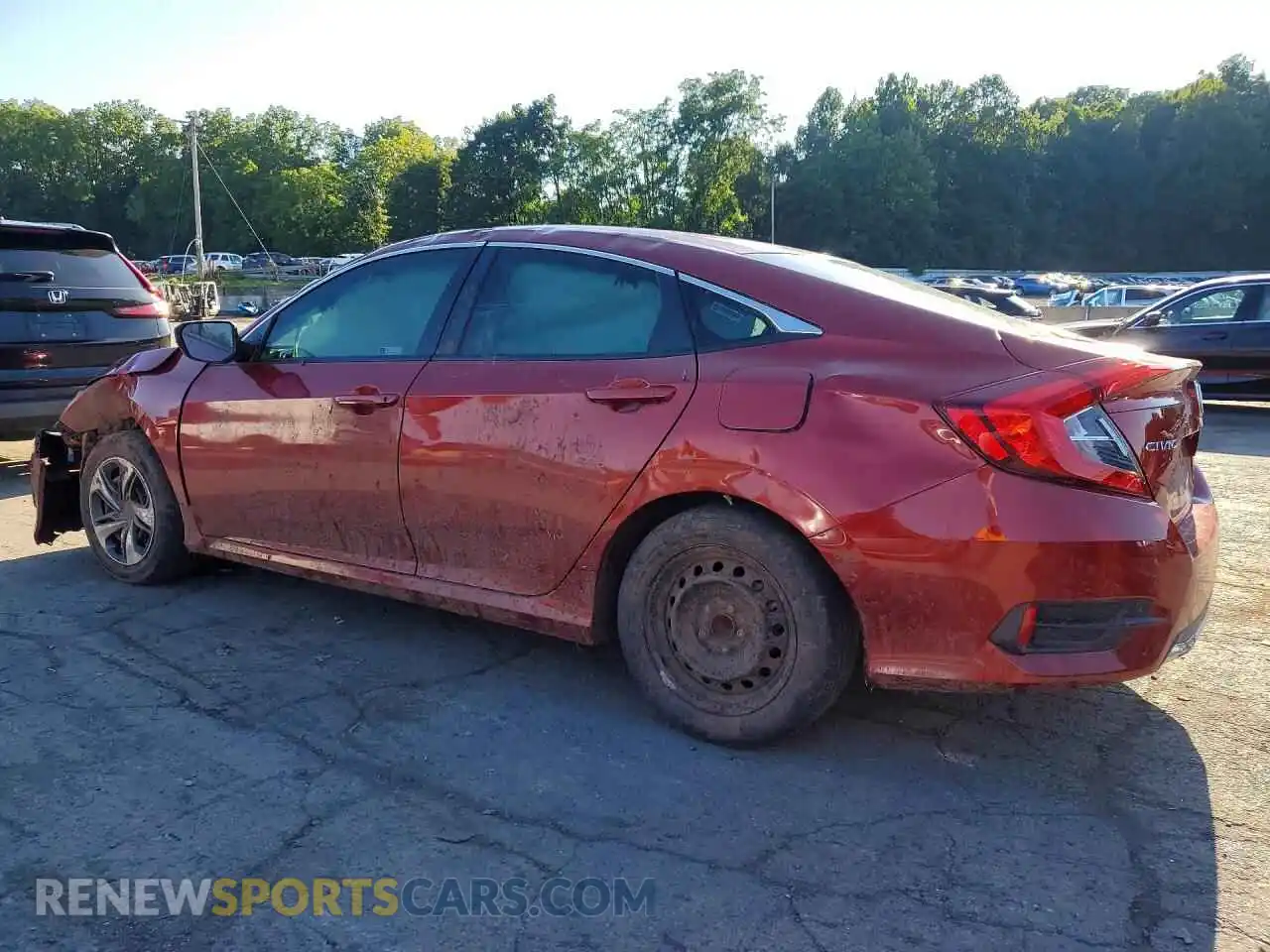 2 fotografías del automóvil dañado 2HGFC2F63MH513240 HONDA CIVIC 2021