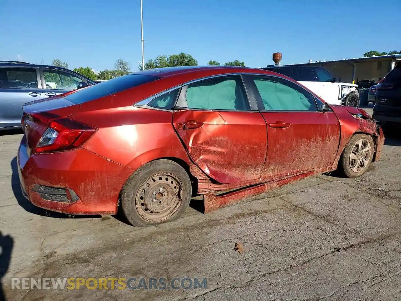 3 fotografías del automóvil dañado 2HGFC2F63MH513240 HONDA CIVIC 2021