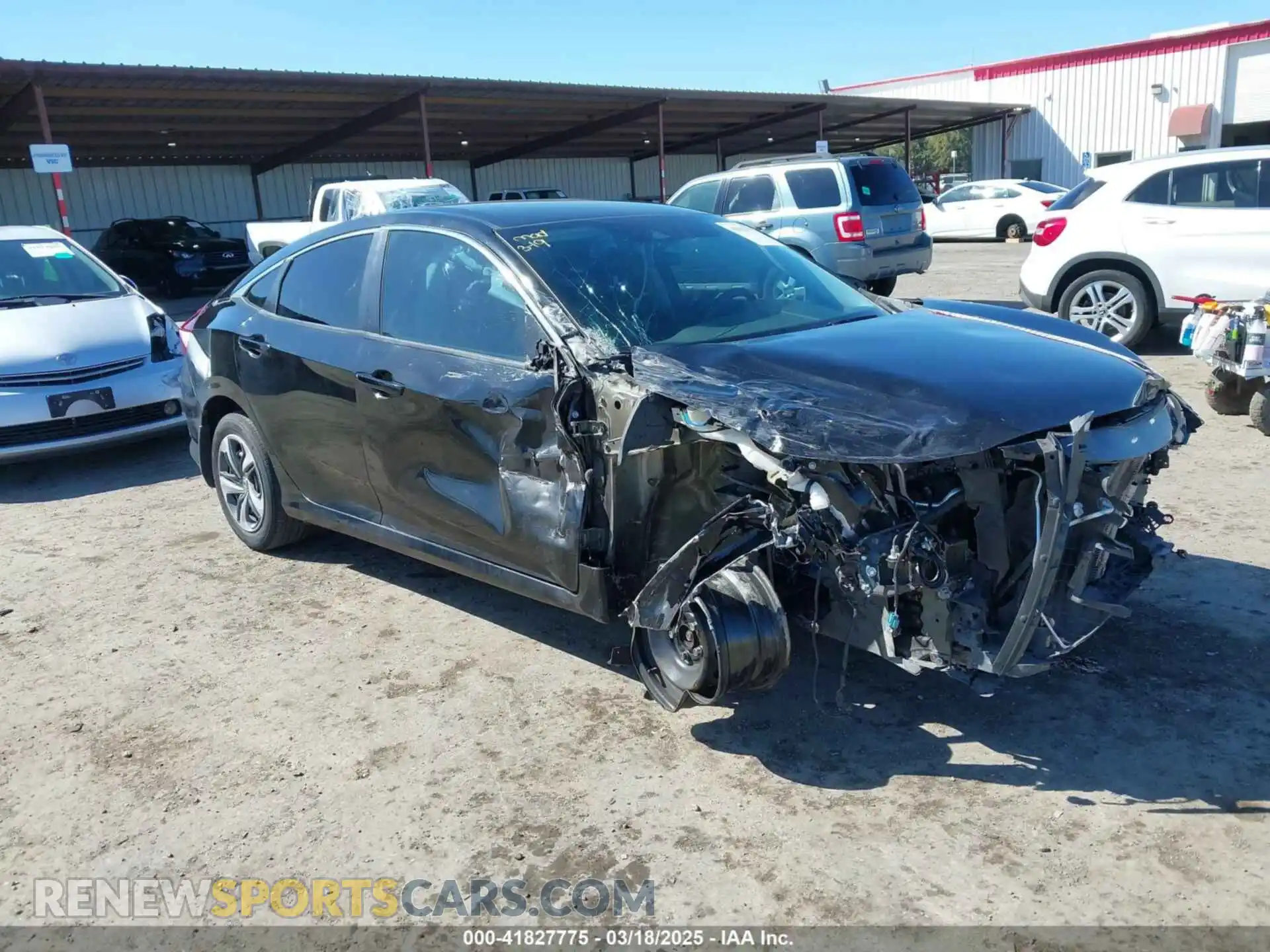 1 Photograph of a damaged car 2HGFC2F63MH525663 HONDA CIVIC 2021