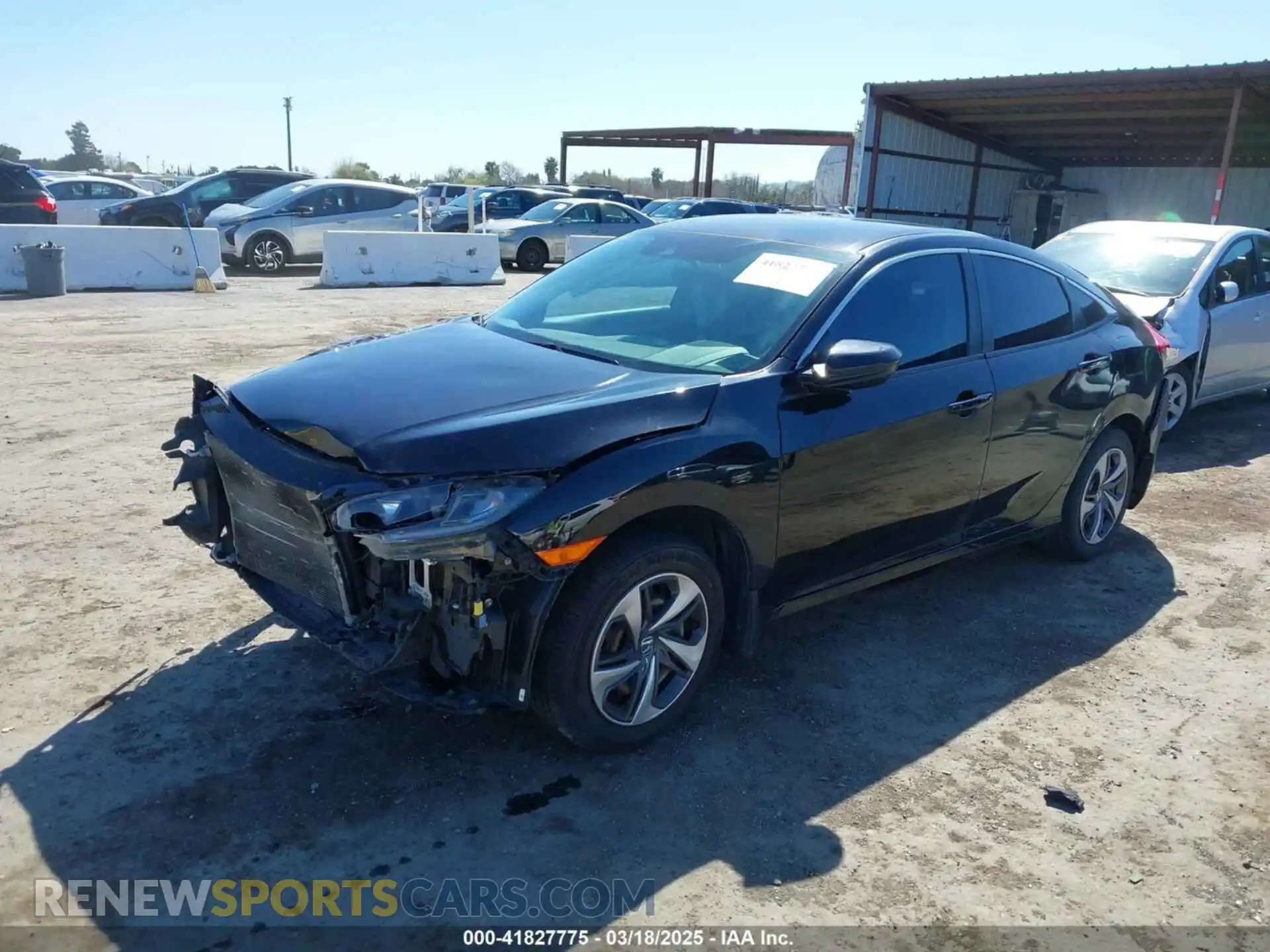2 Photograph of a damaged car 2HGFC2F63MH525663 HONDA CIVIC 2021