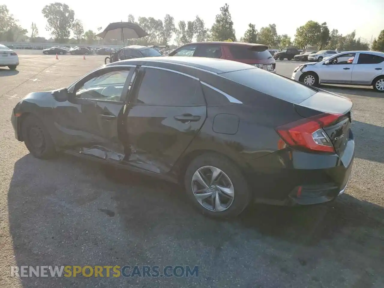 2 Photograph of a damaged car 2HGFC2F63MH527414 HONDA CIVIC 2021