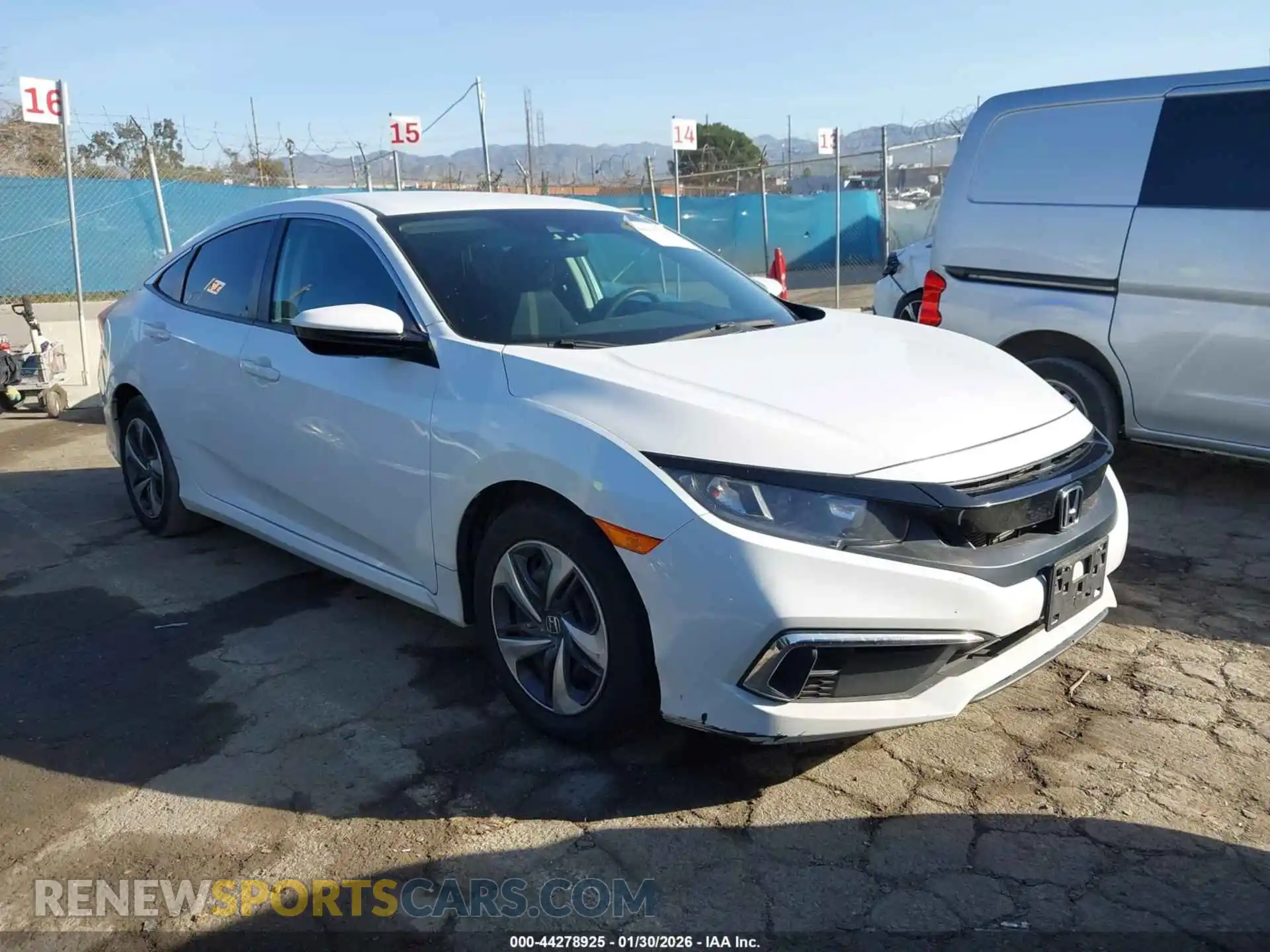1 Photograph of a damaged car 2HGFC2F63MH533469 HONDA CIVIC 2021
