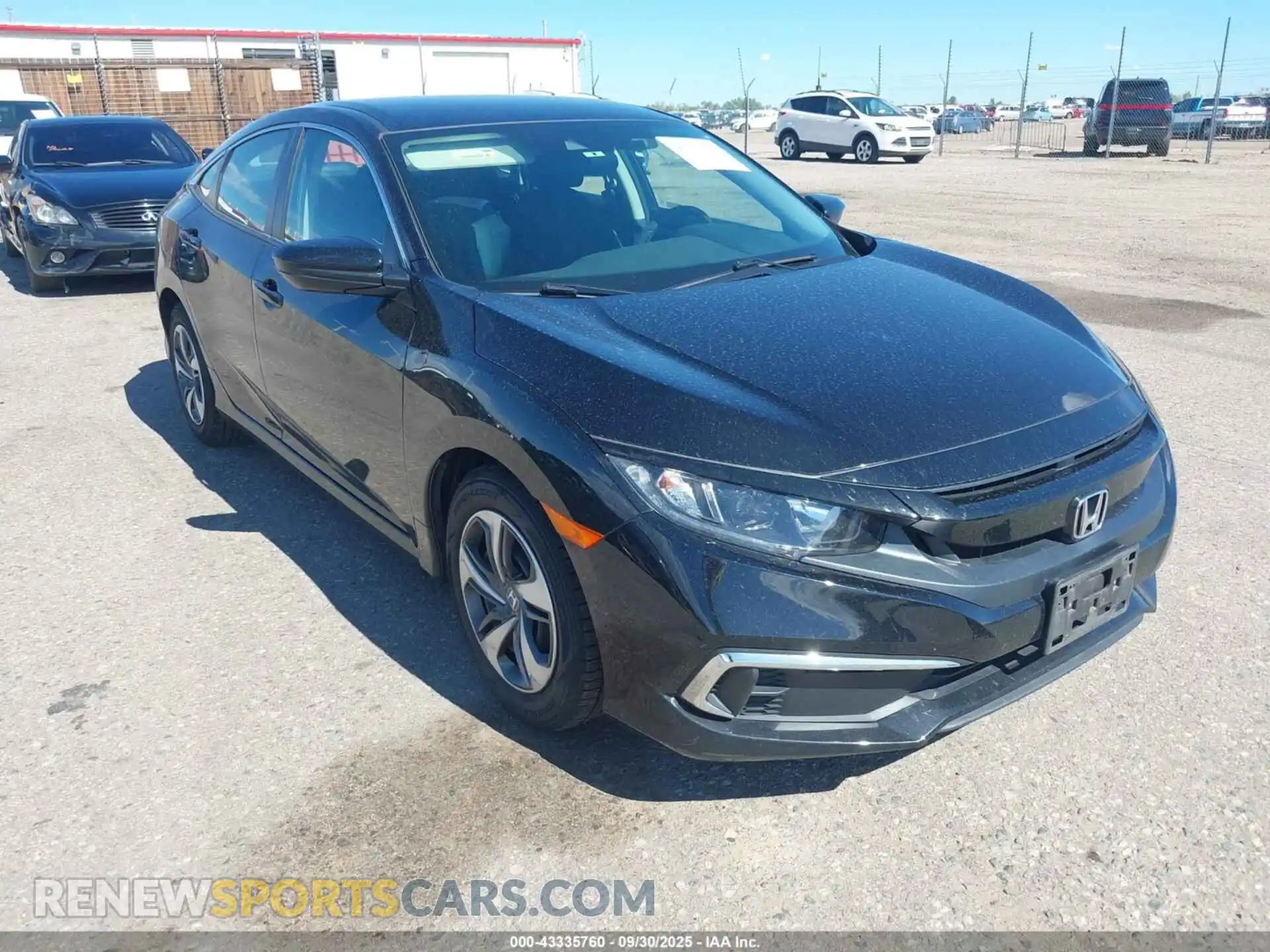 1 Photograph of a damaged car 2HGFC2F63MH538218 HONDA CIVIC 2021